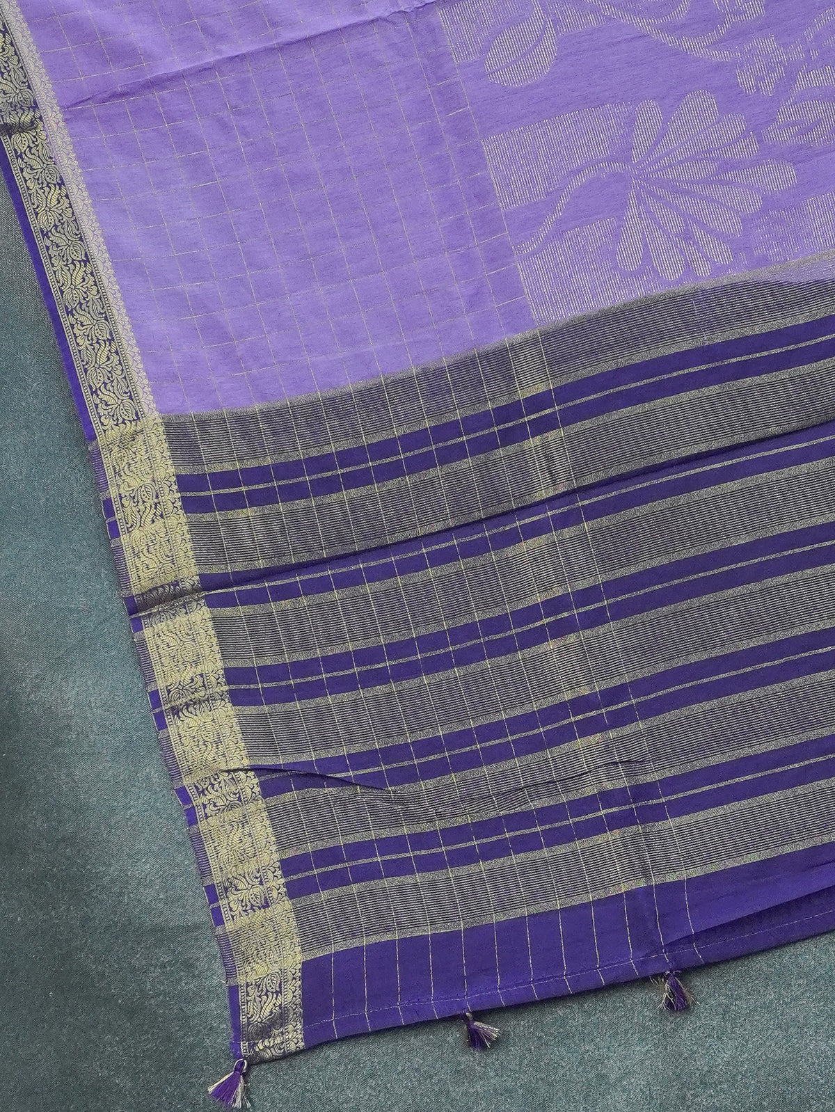 Semi Mysore Silk Saree | TTDS3717