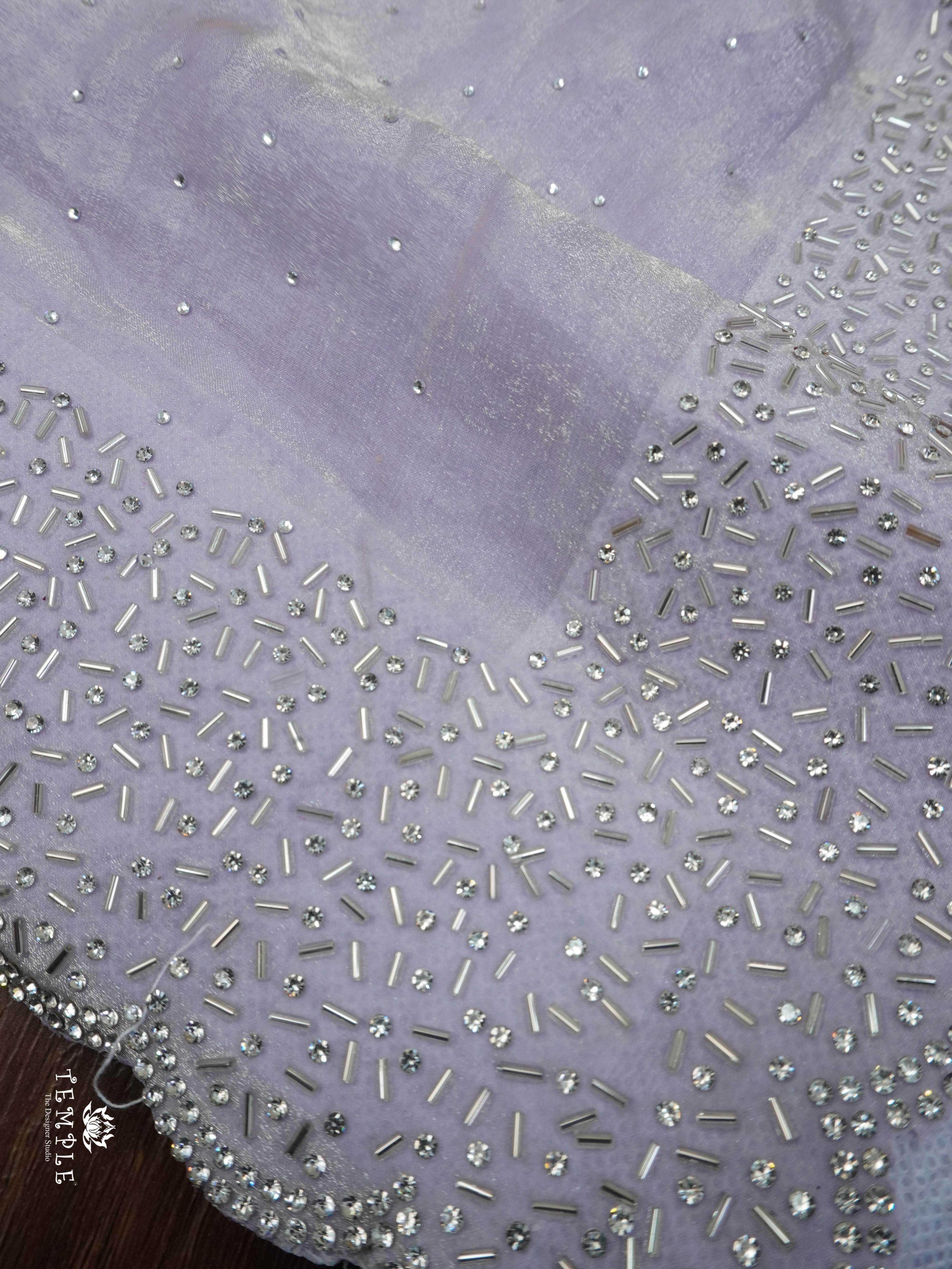 Designer Saree With Stone Work | TTDS2156
