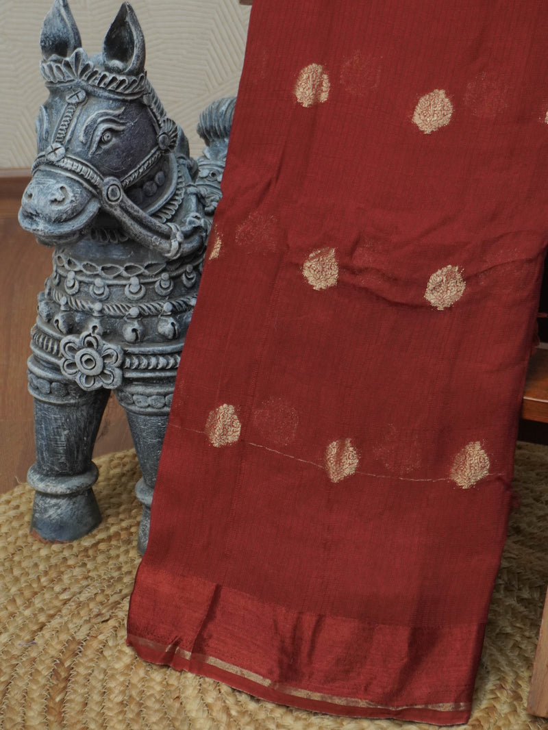 Linen Viscose Saree | TTDS3315