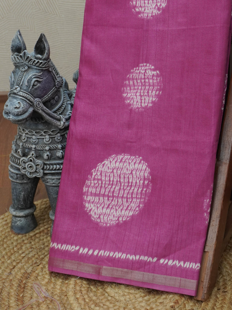 Chanderi Cotton Saree | TTDS3318