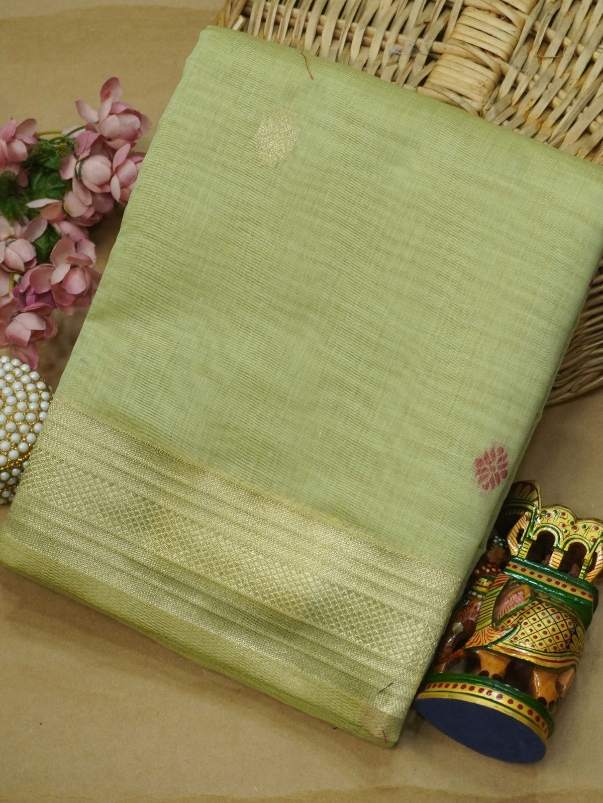 Sambalpuri Cotton Saree | TTDS3730