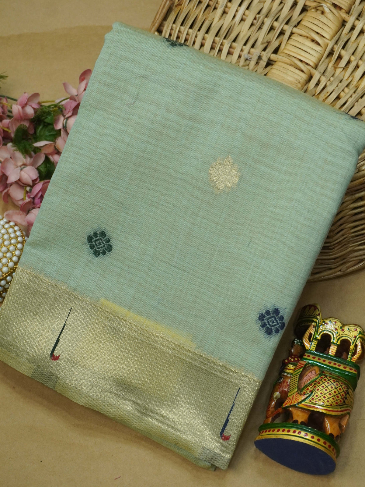Sambalpuri Cotton Saree | TTDS3731