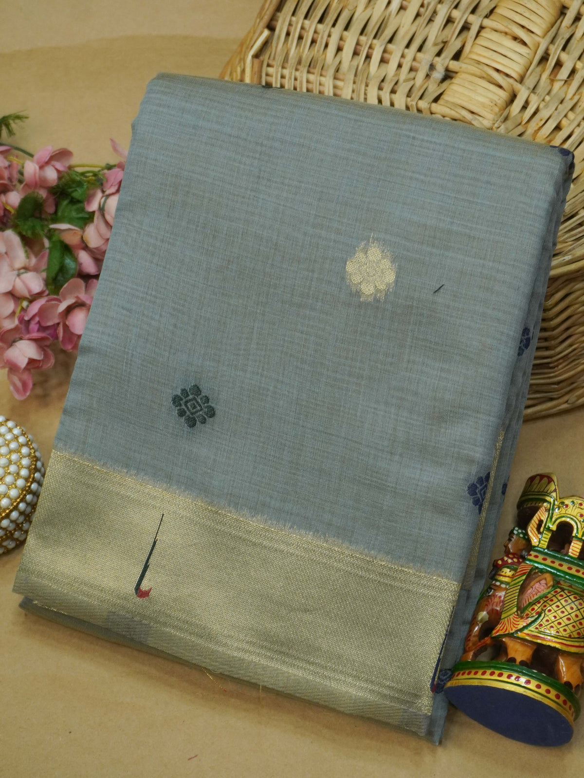 Sambalpuri Cotton Saree | TTDS3731