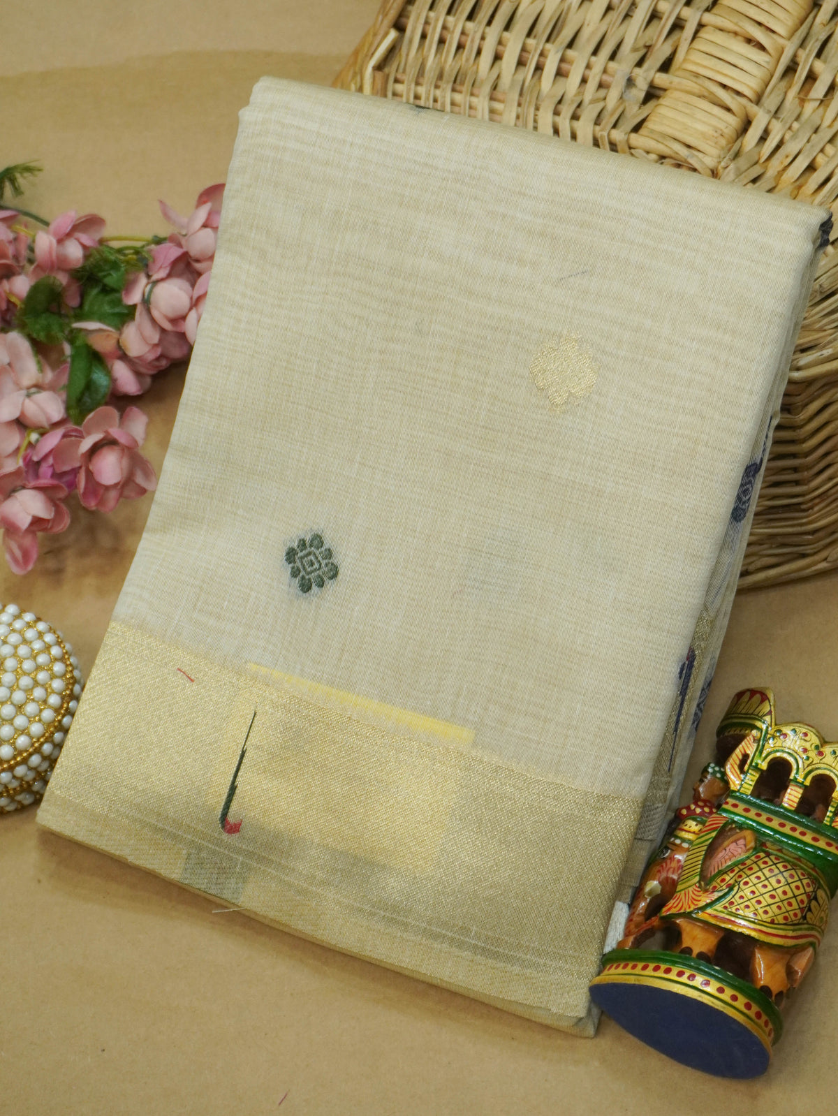 Sambalpuri Cotton Saree | TTDS3731