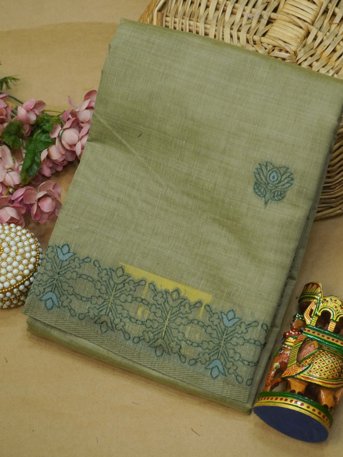 Sambalpuri Cotton Saree | TTDS3732