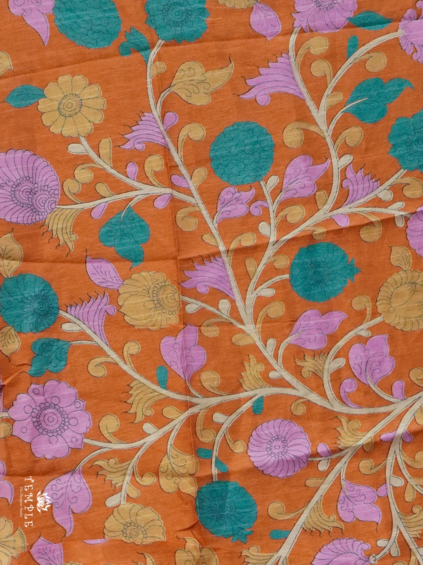 Printed Tussar Saree | TTDS2914