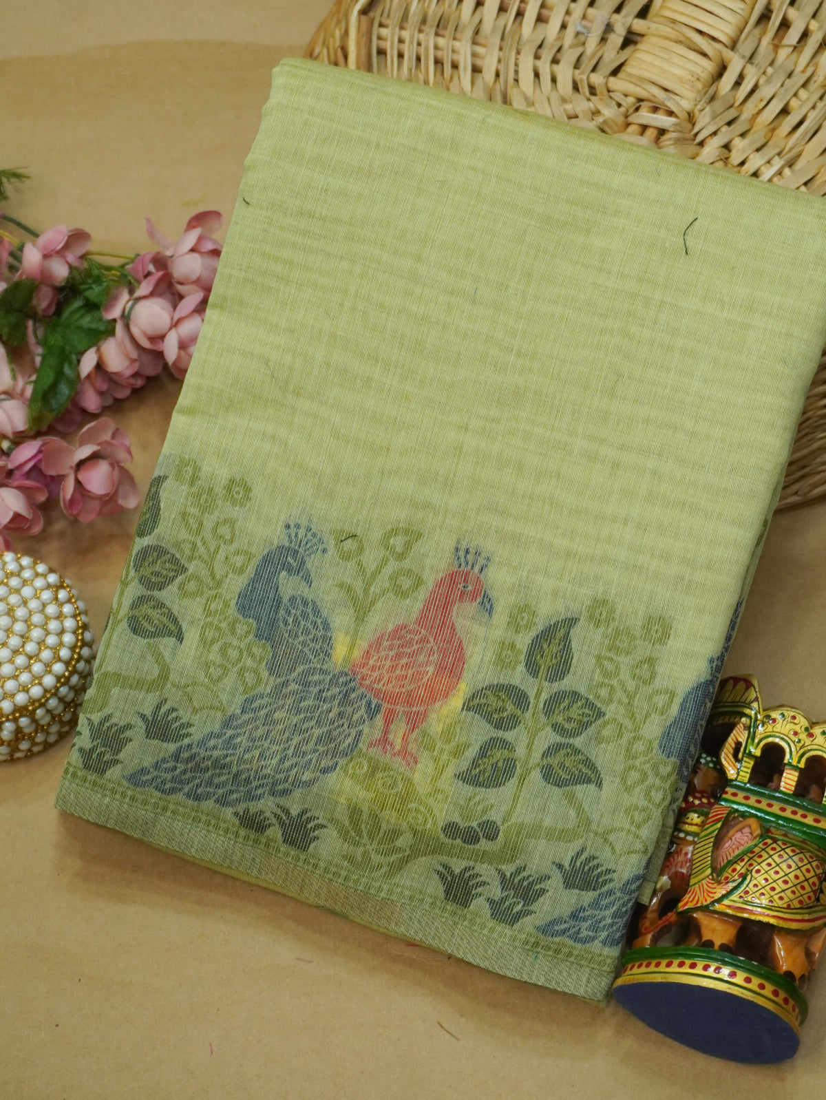 Sambalpuri Cotton Saree | TTDS3733