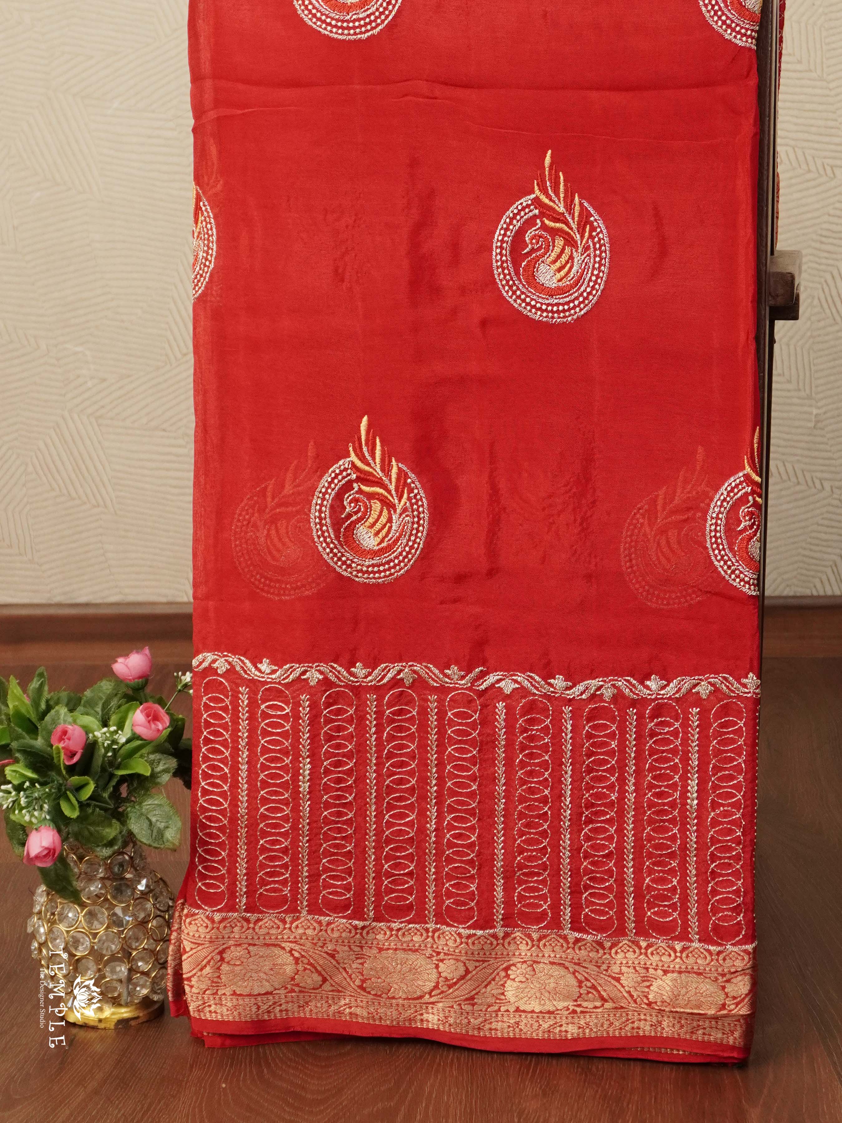 Banarasi Silk Saree With Zari work | TTDS2420