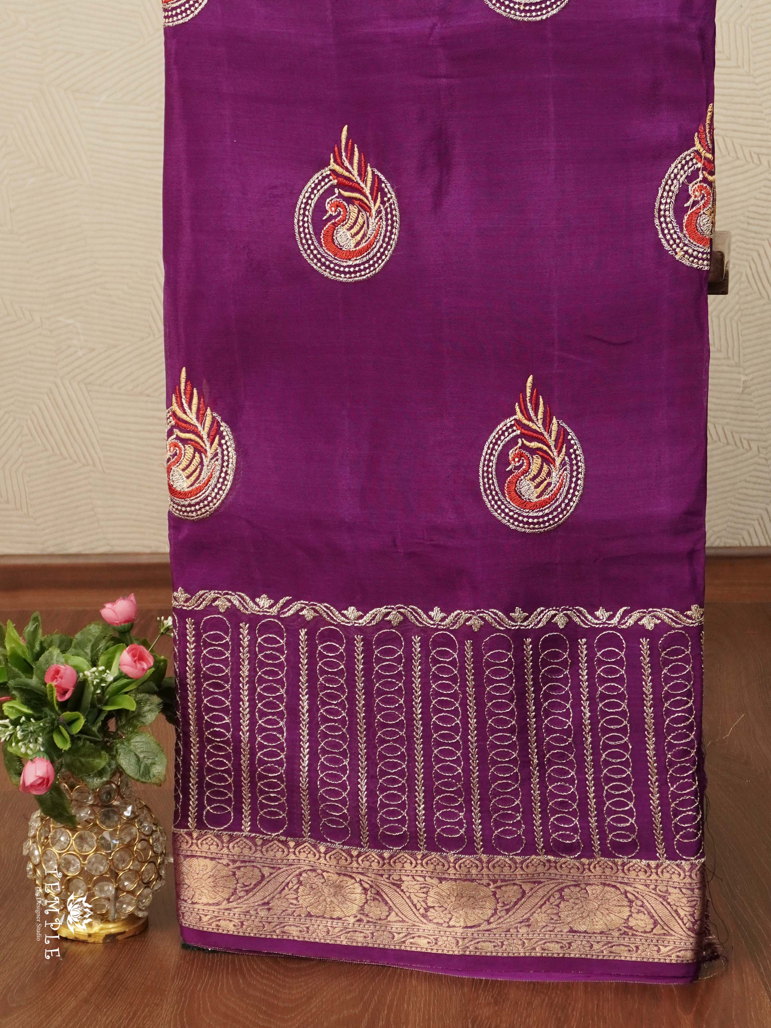 Banarasi Silk Saree With Zari work | TTDS2420