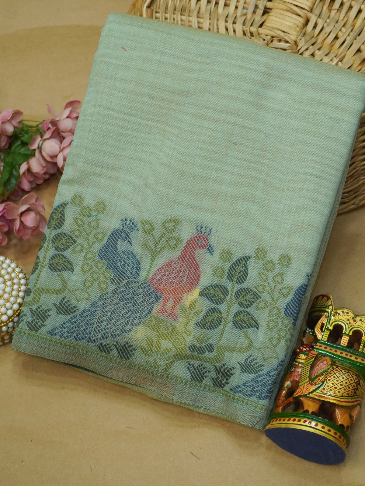 Sambalpuri Cotton Saree | TTDS3733