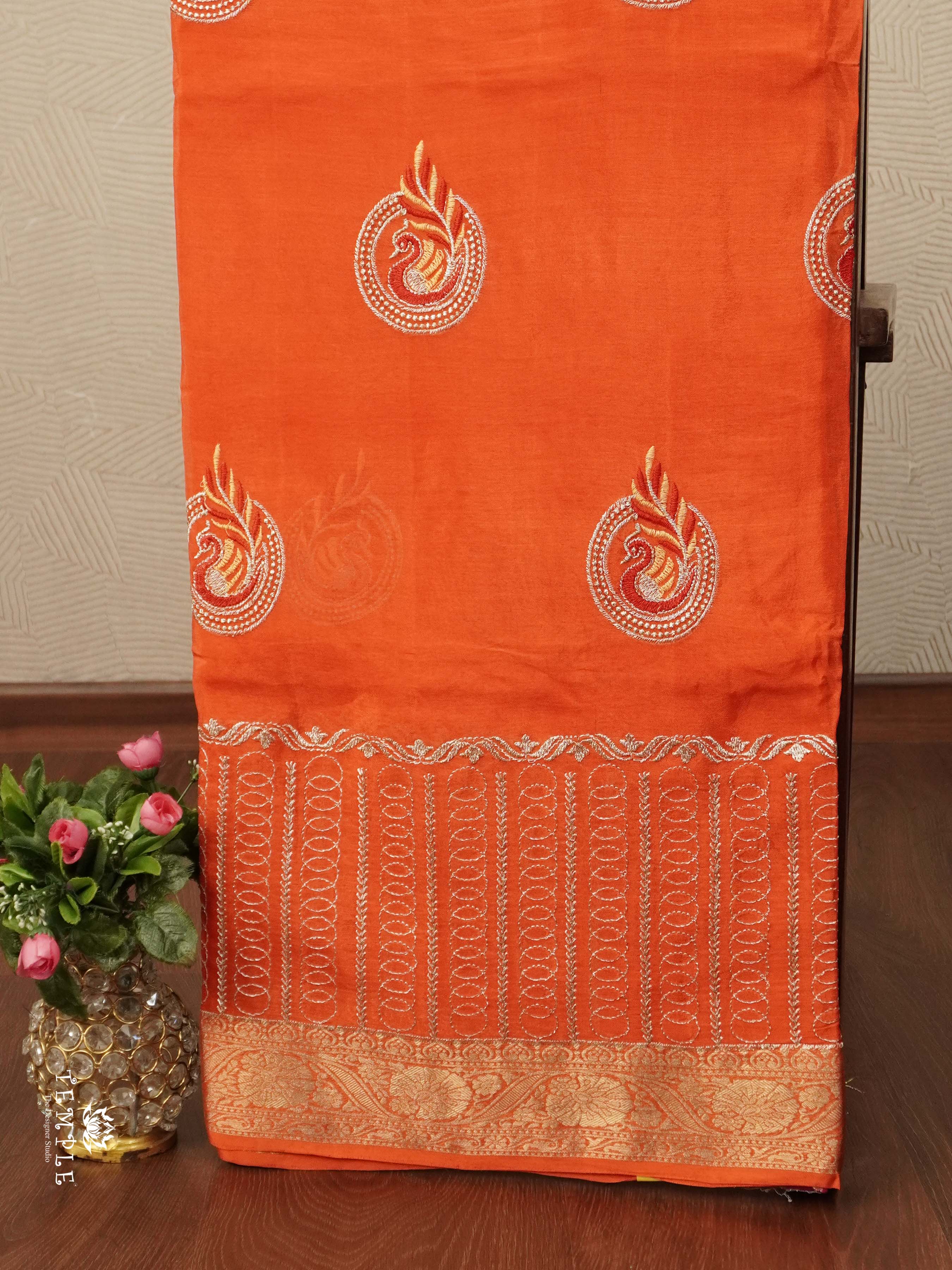 Banarasi Silk Saree With Zari work | TTDS2420