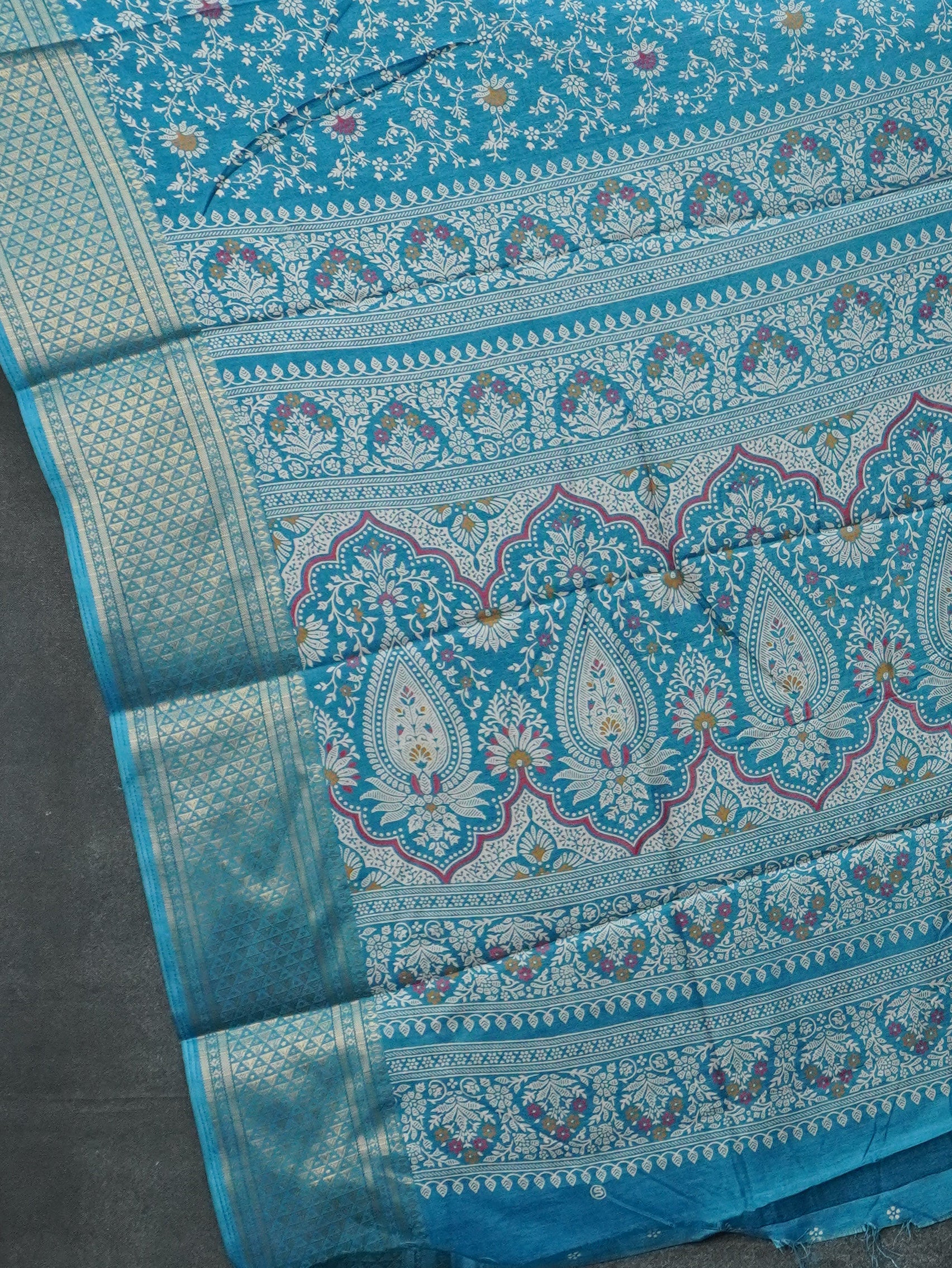 Printed Dola Saree | TTDS3314