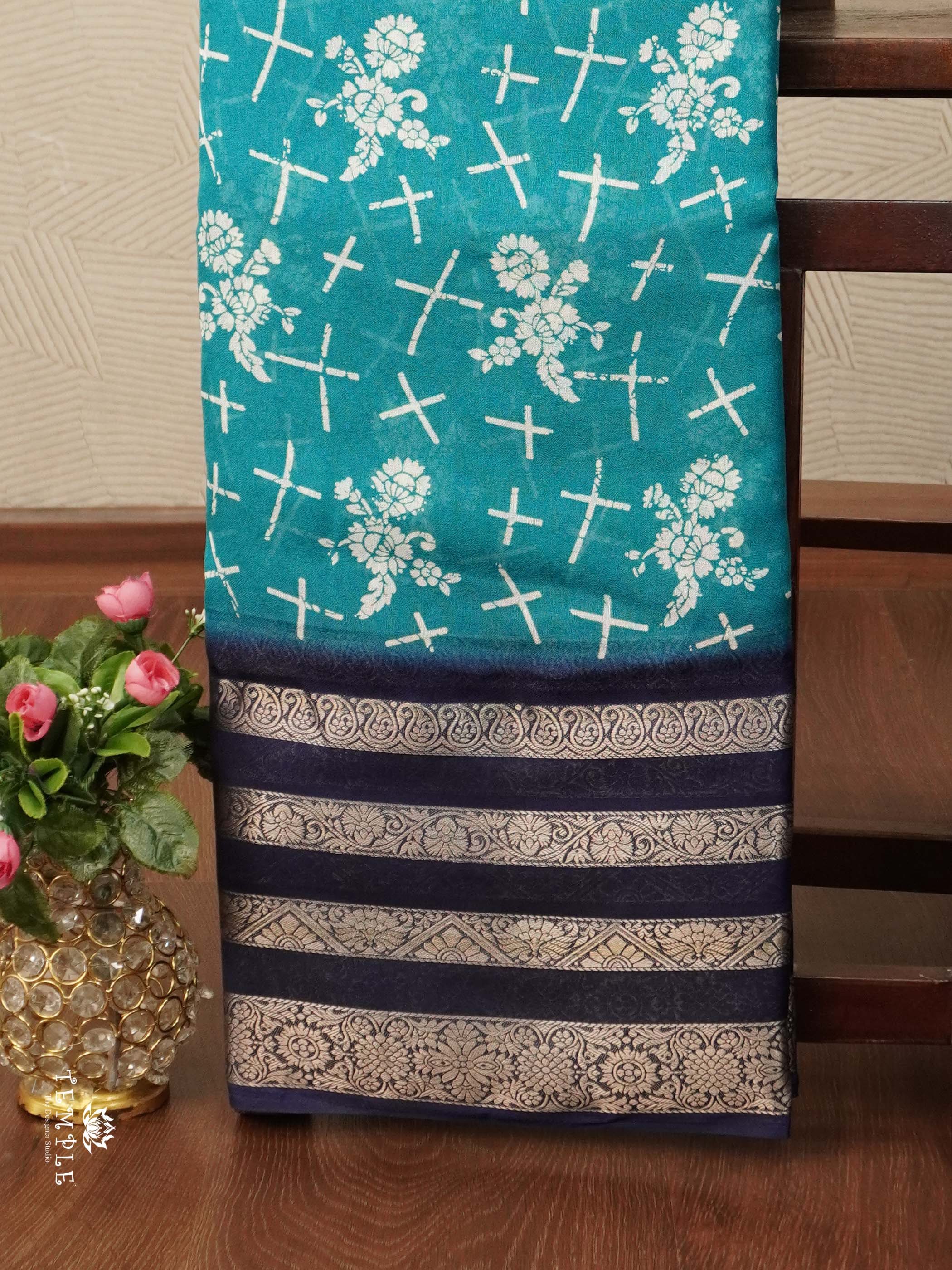 Fancy Georgette Saree | TTDS2417