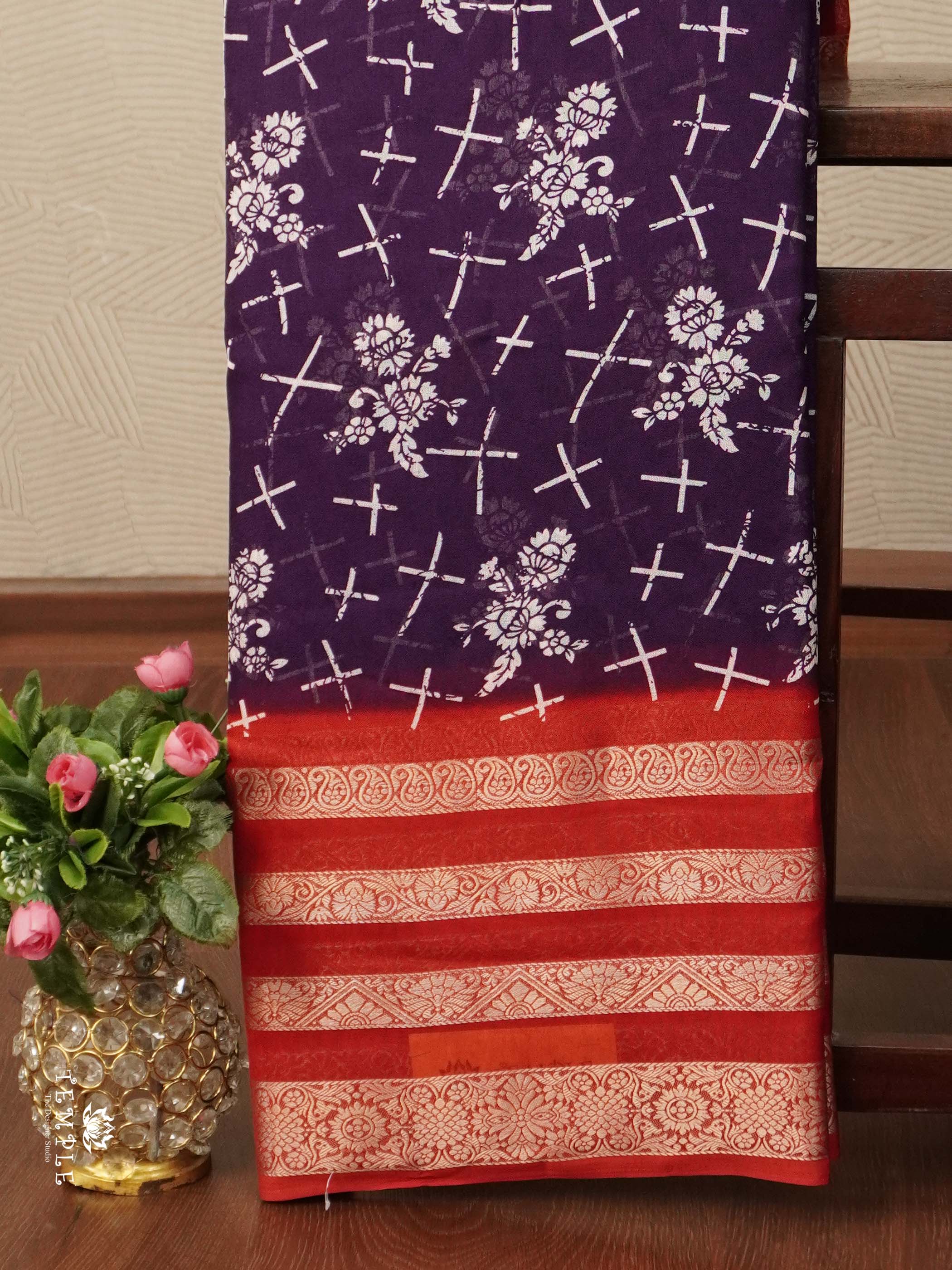 Fancy Georgette Saree | TTDS2417