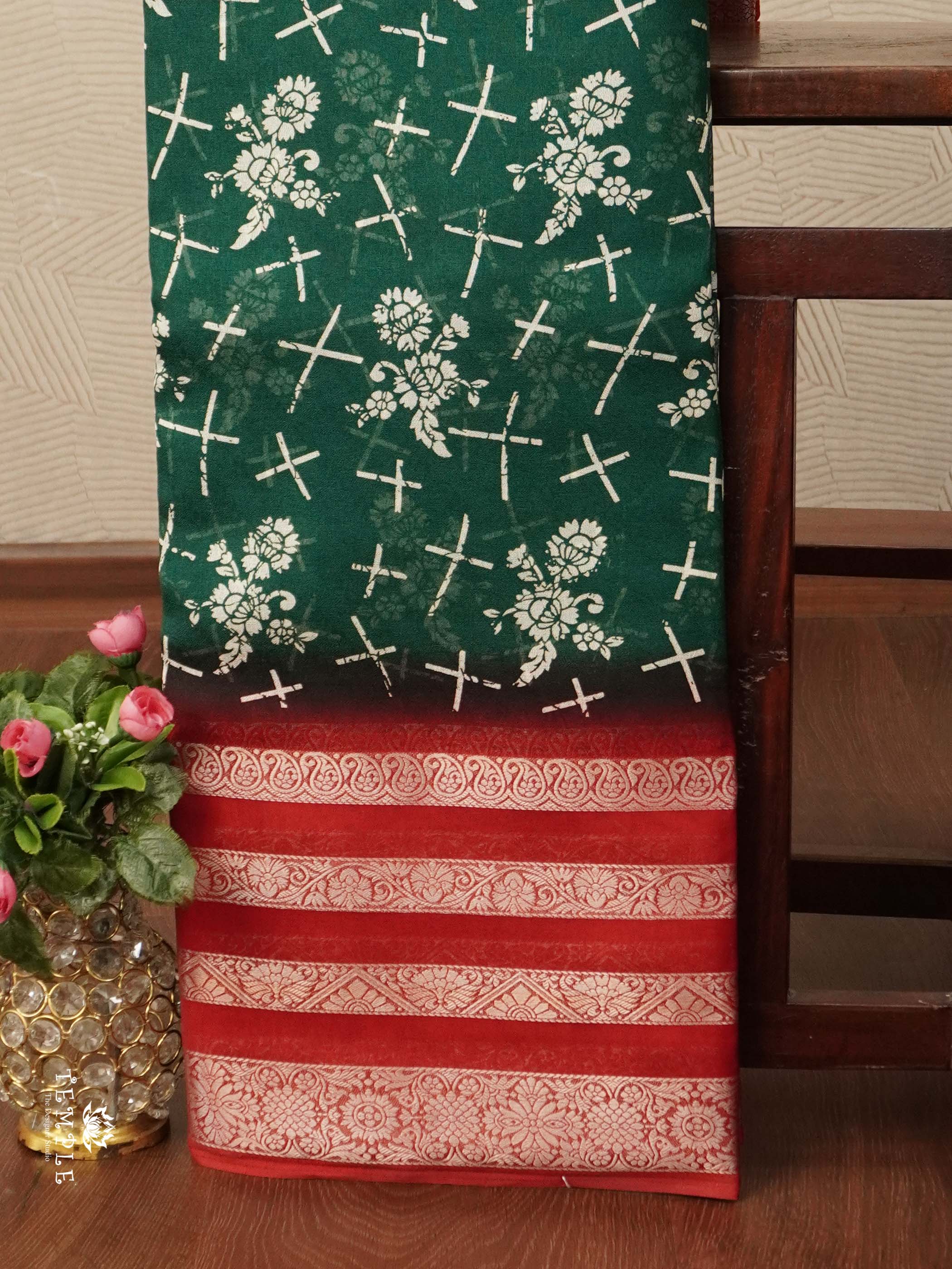 Fancy Georgette Saree | TTDS2417