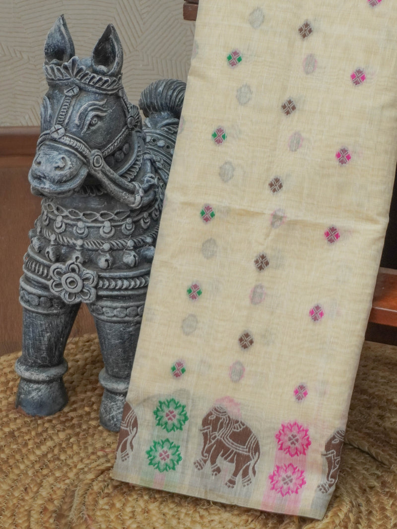 Munga Cotton Saree | TTDS3316