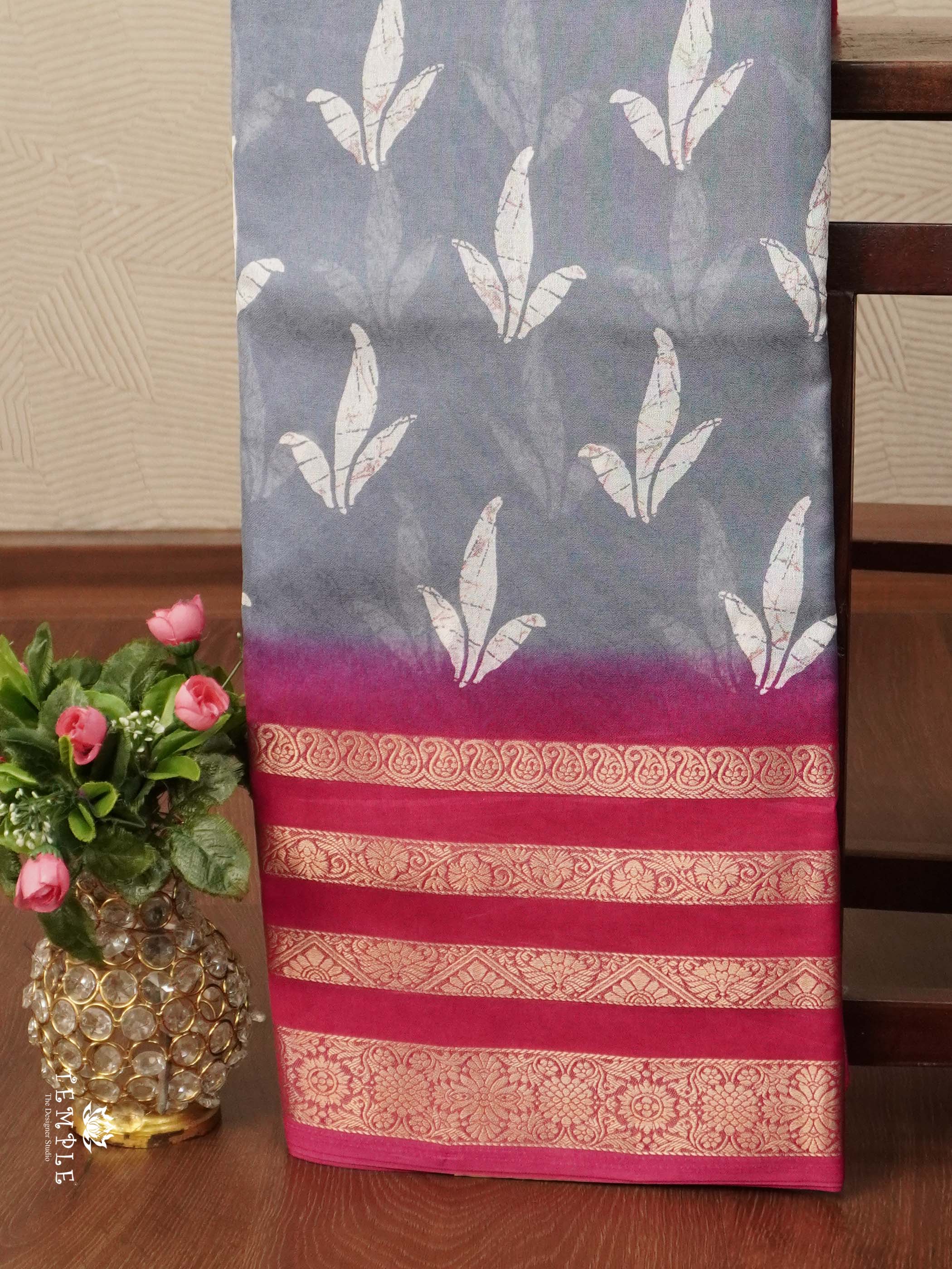Fancy Georgette Saree | TTDS2413