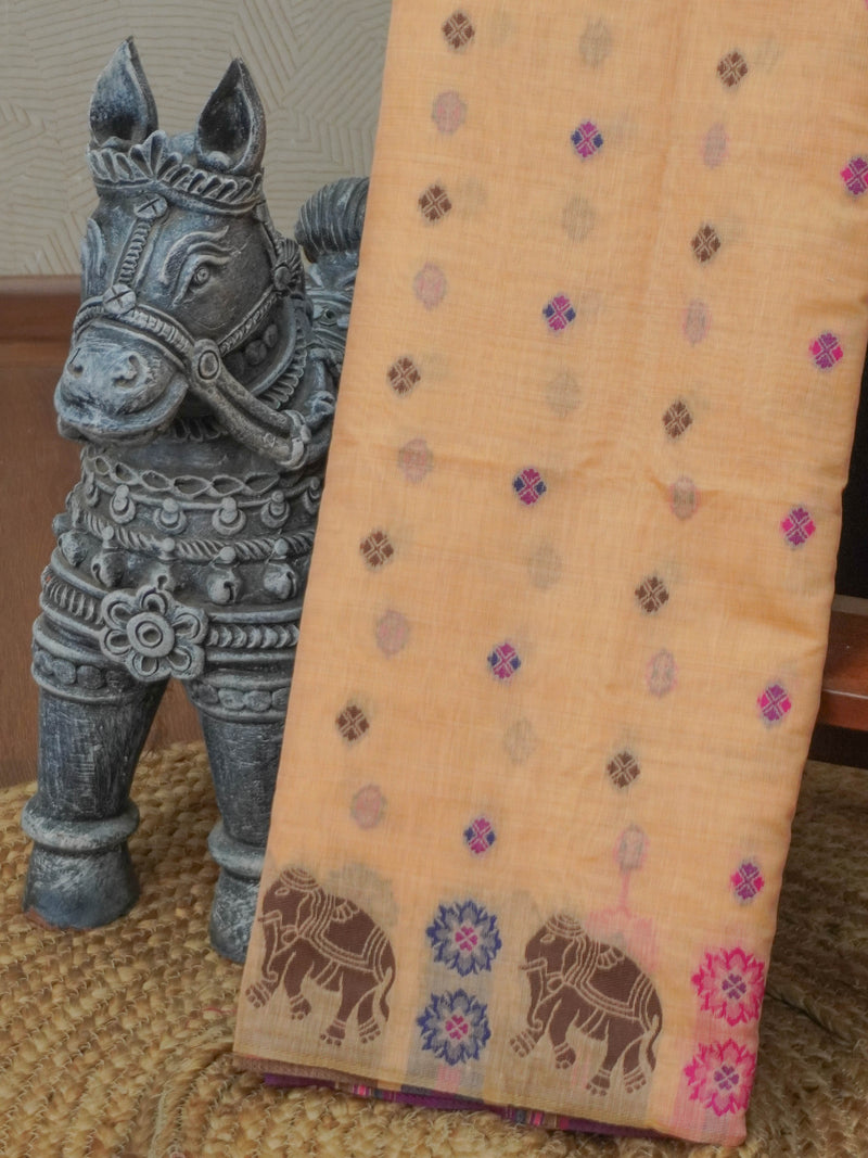 Munga Cotton Saree | TTDS3316