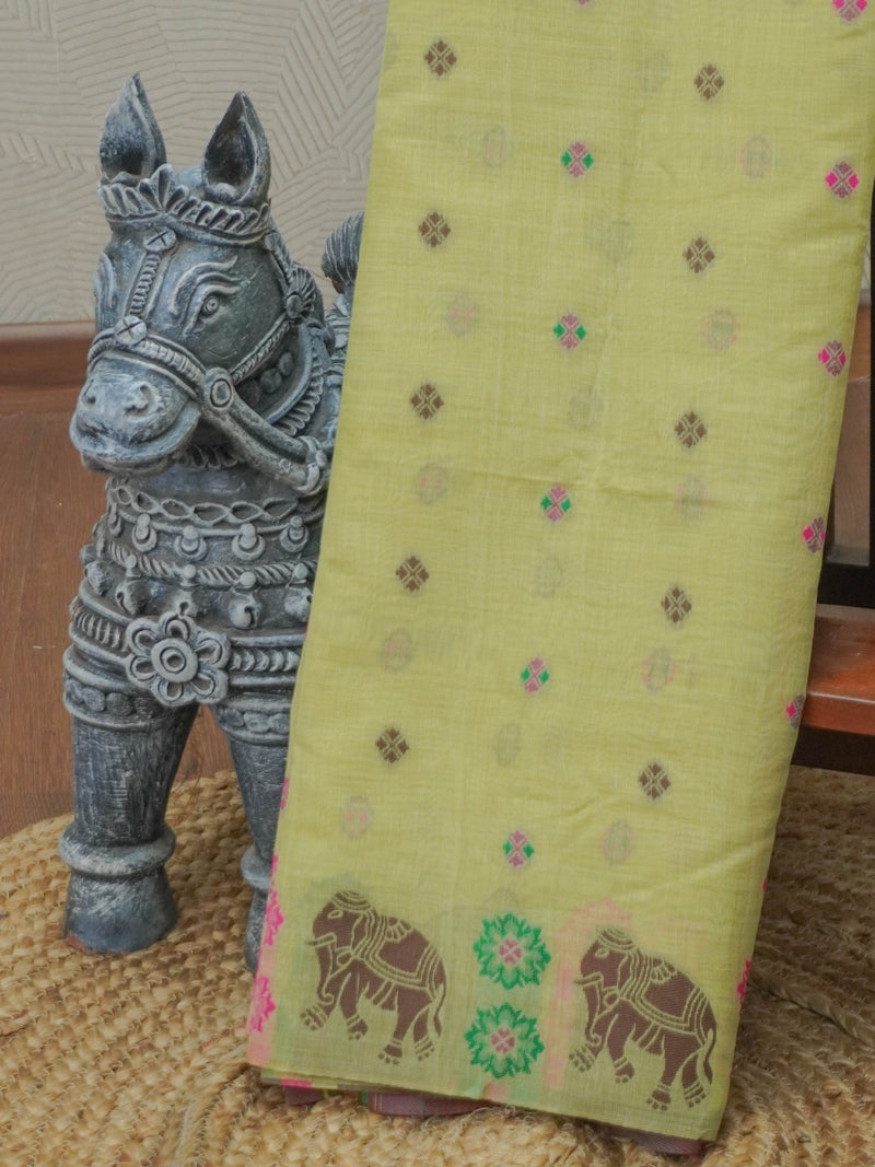 Munga Cotton Saree | TTDS3316