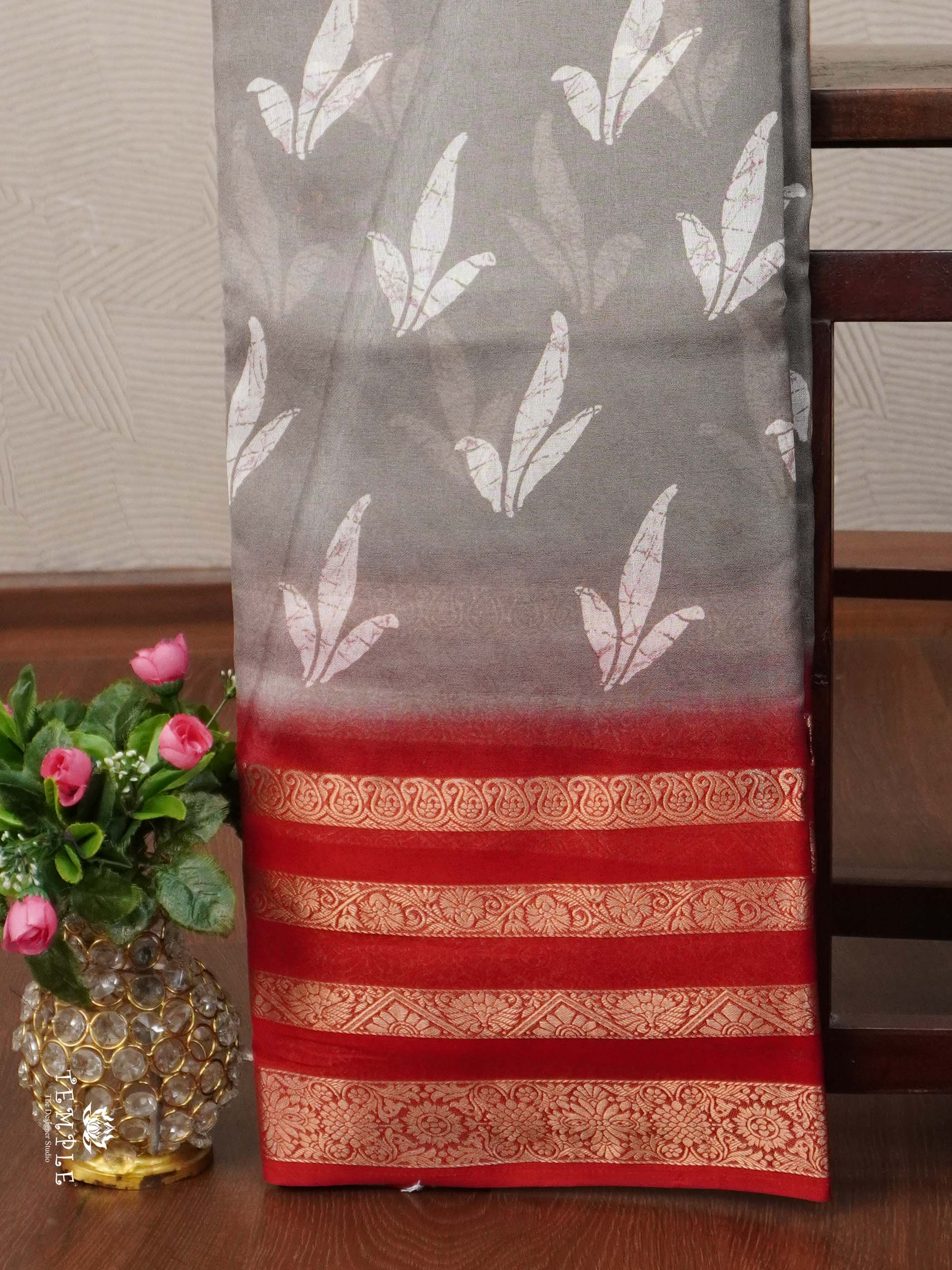 Fancy Georgette Saree | TTDS2413