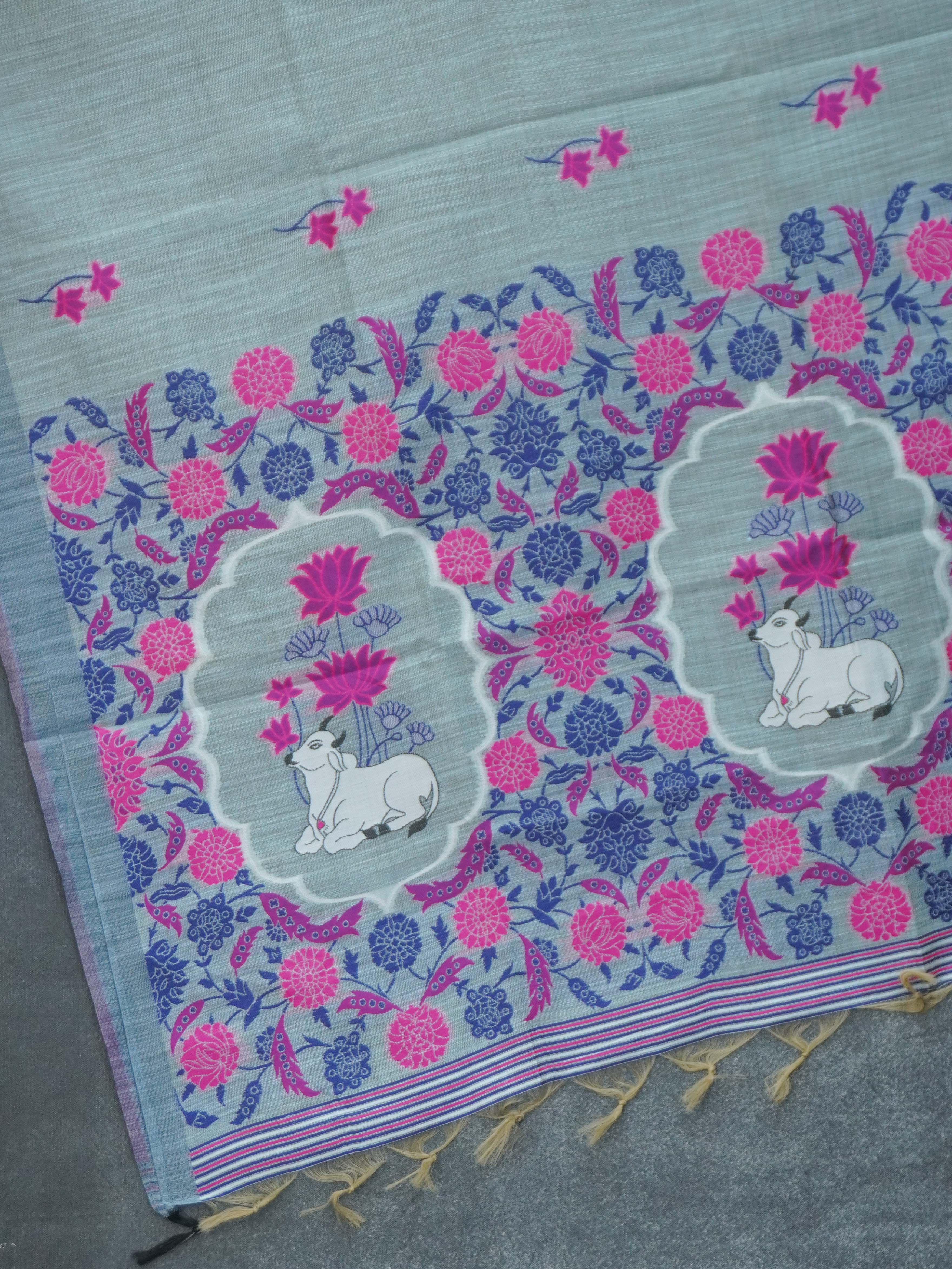 Munga Cotton Saree | TTDS3317