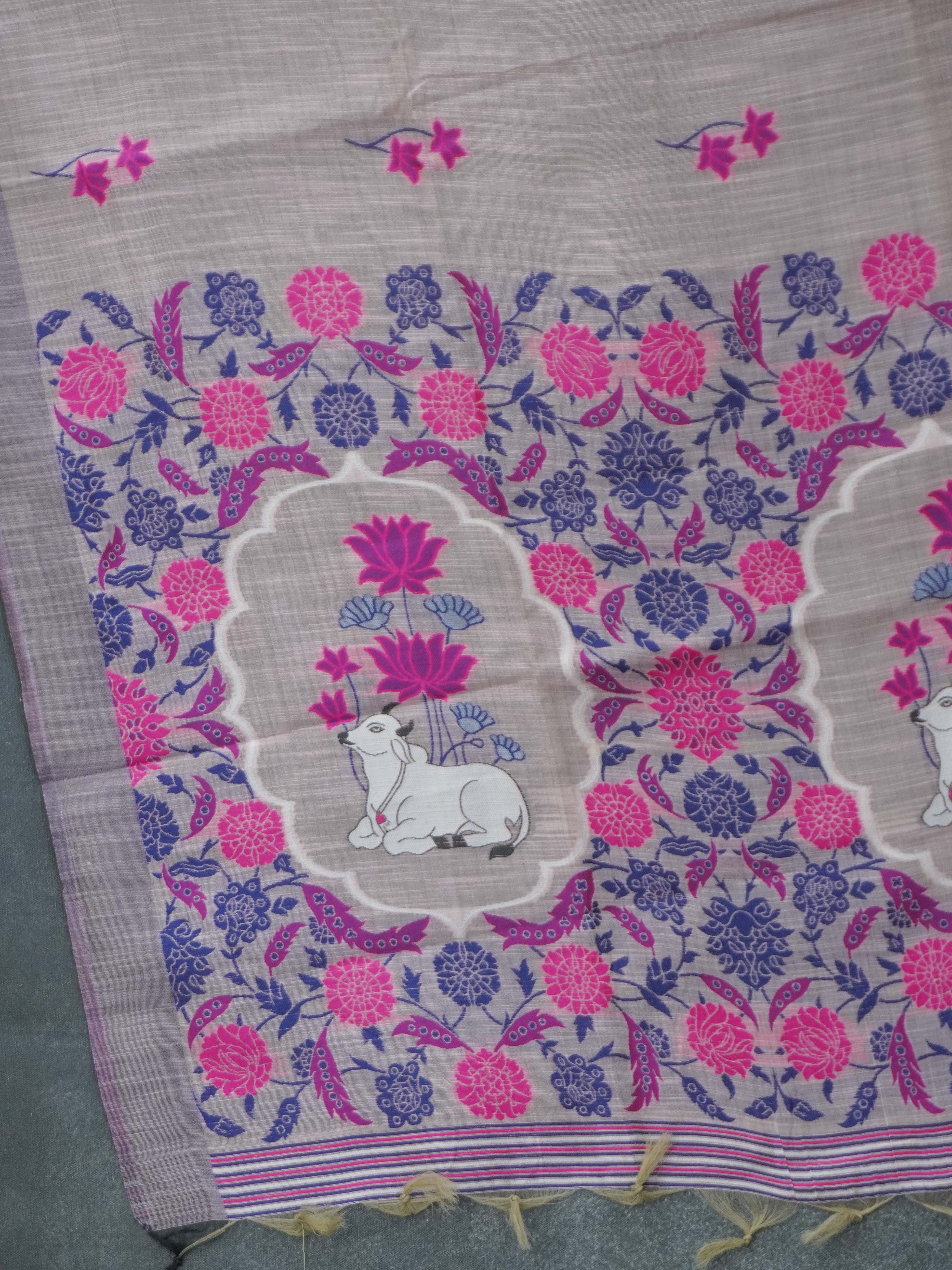 Munga Cotton Saree | TTDS3317