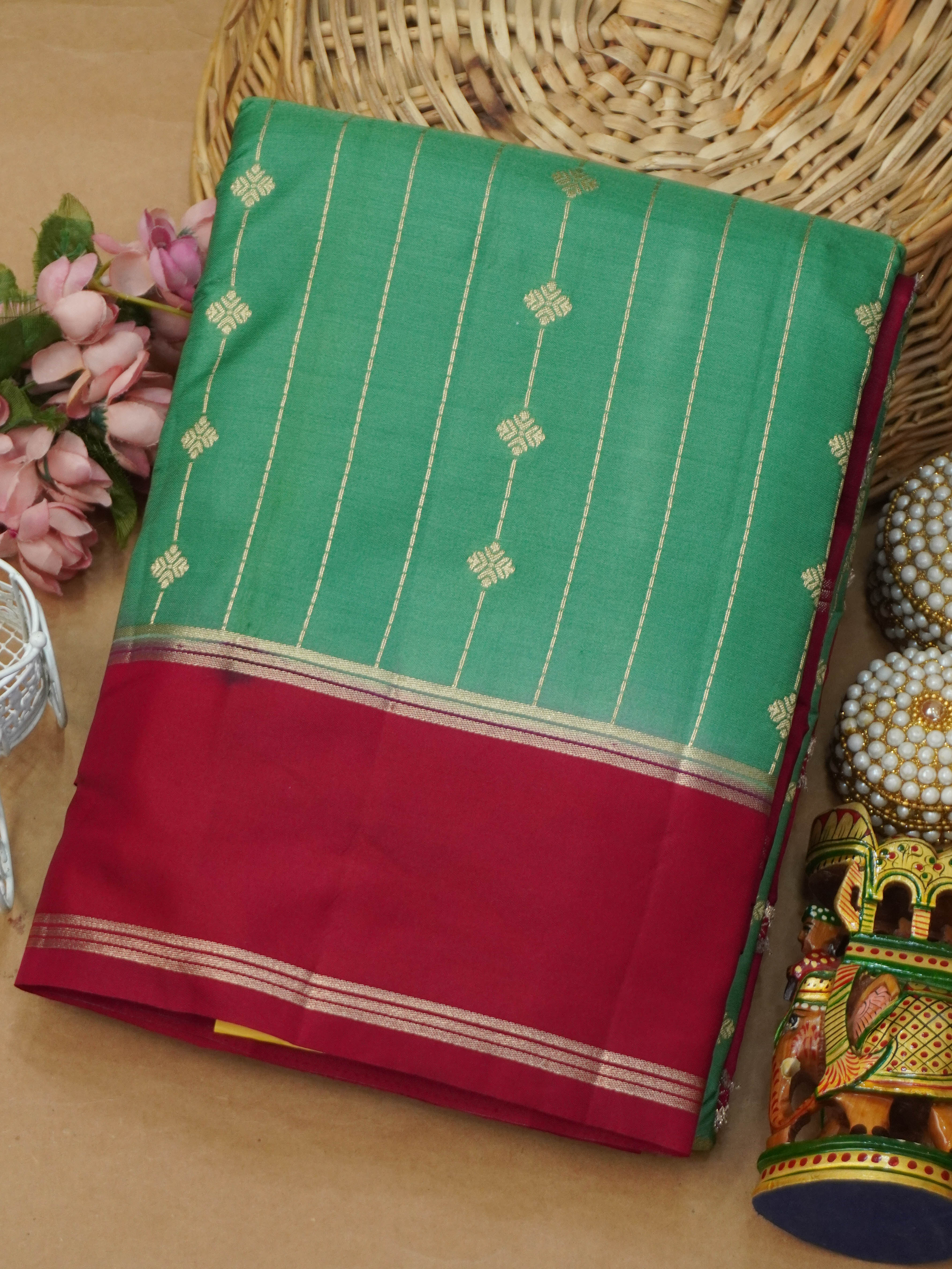 Warm Silk Saree | TTDS3320