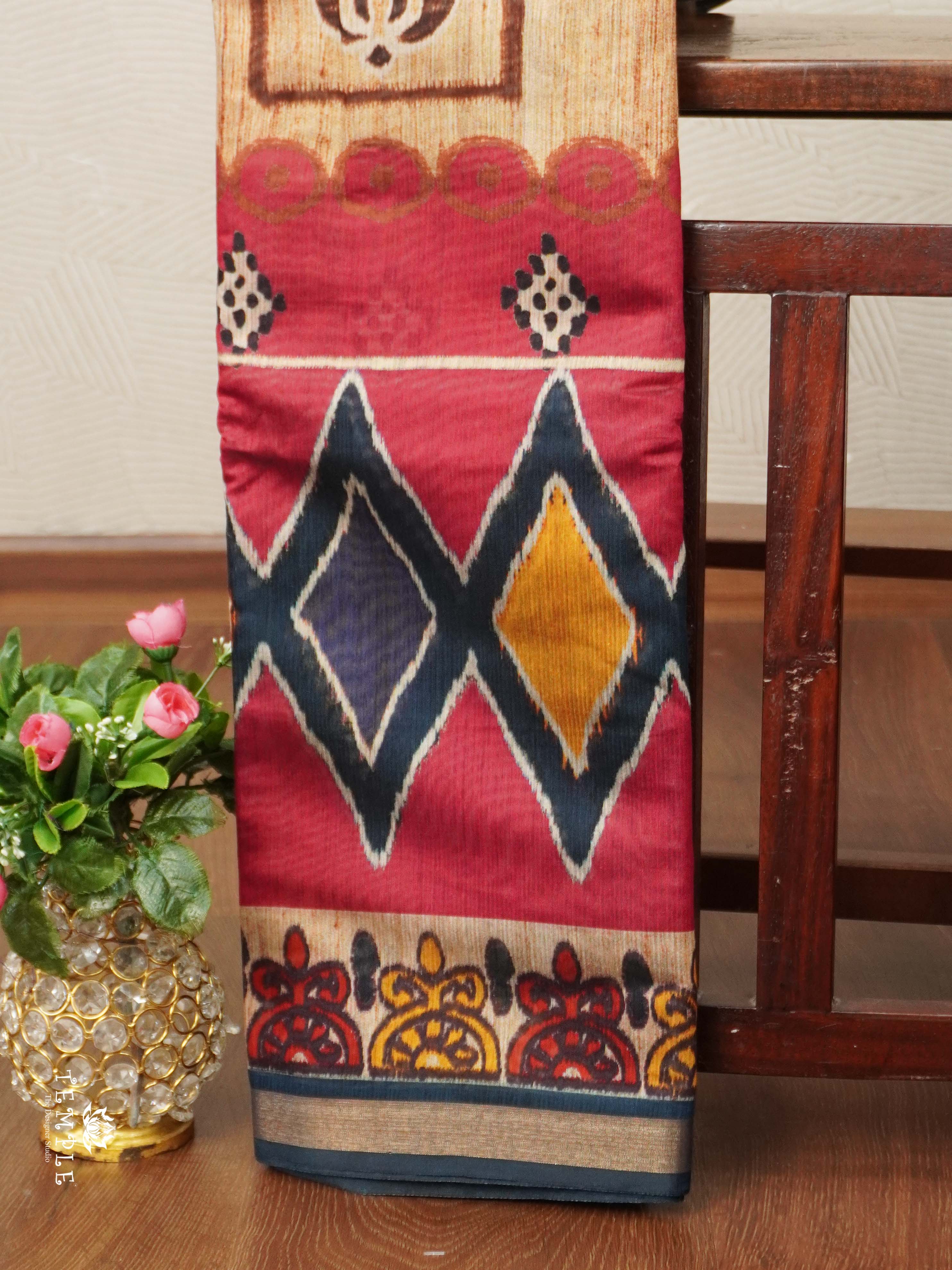 Chanderi Silk Saree | TTDS2407