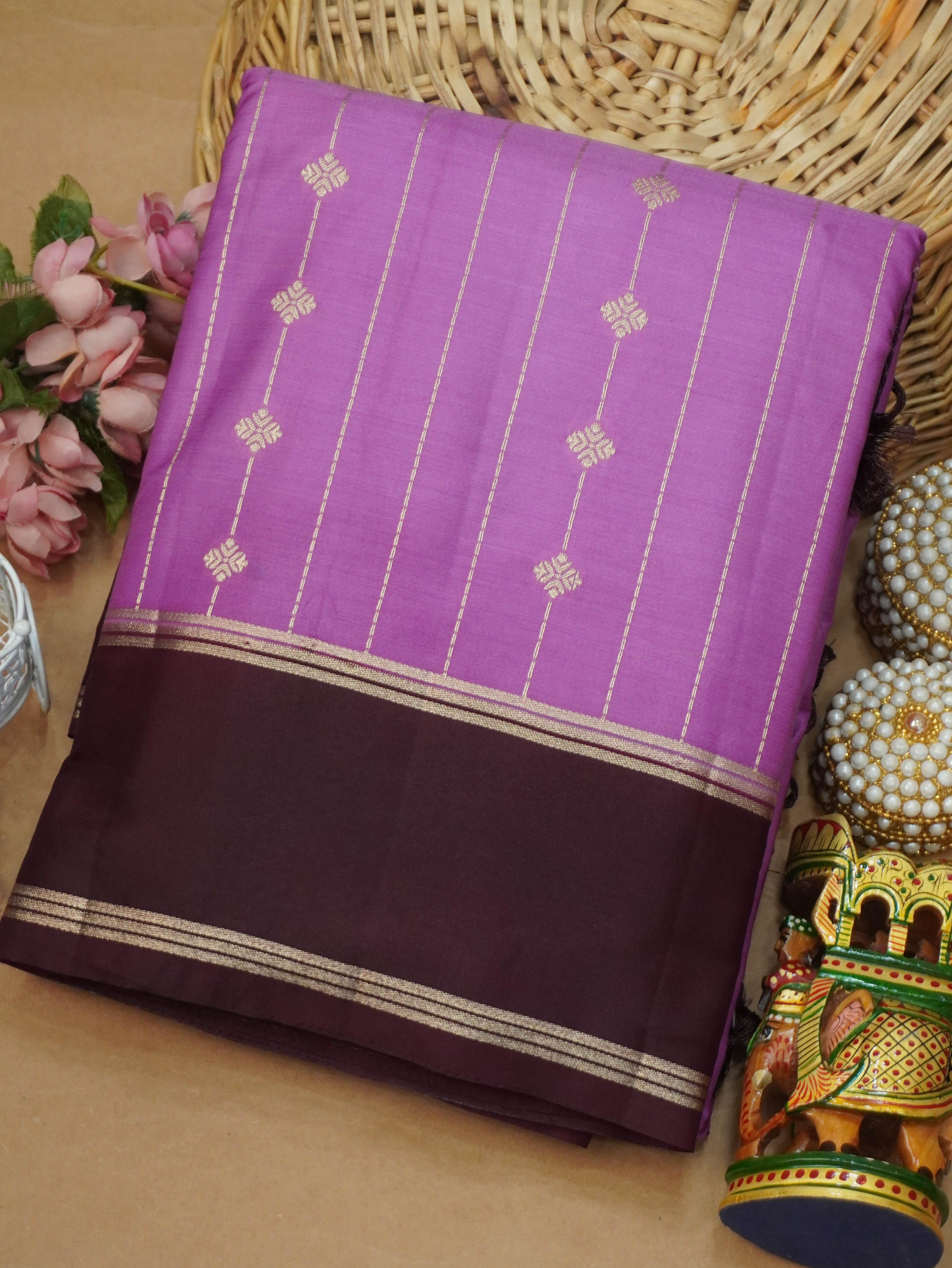 Warm Silk Saree | TTDS3320