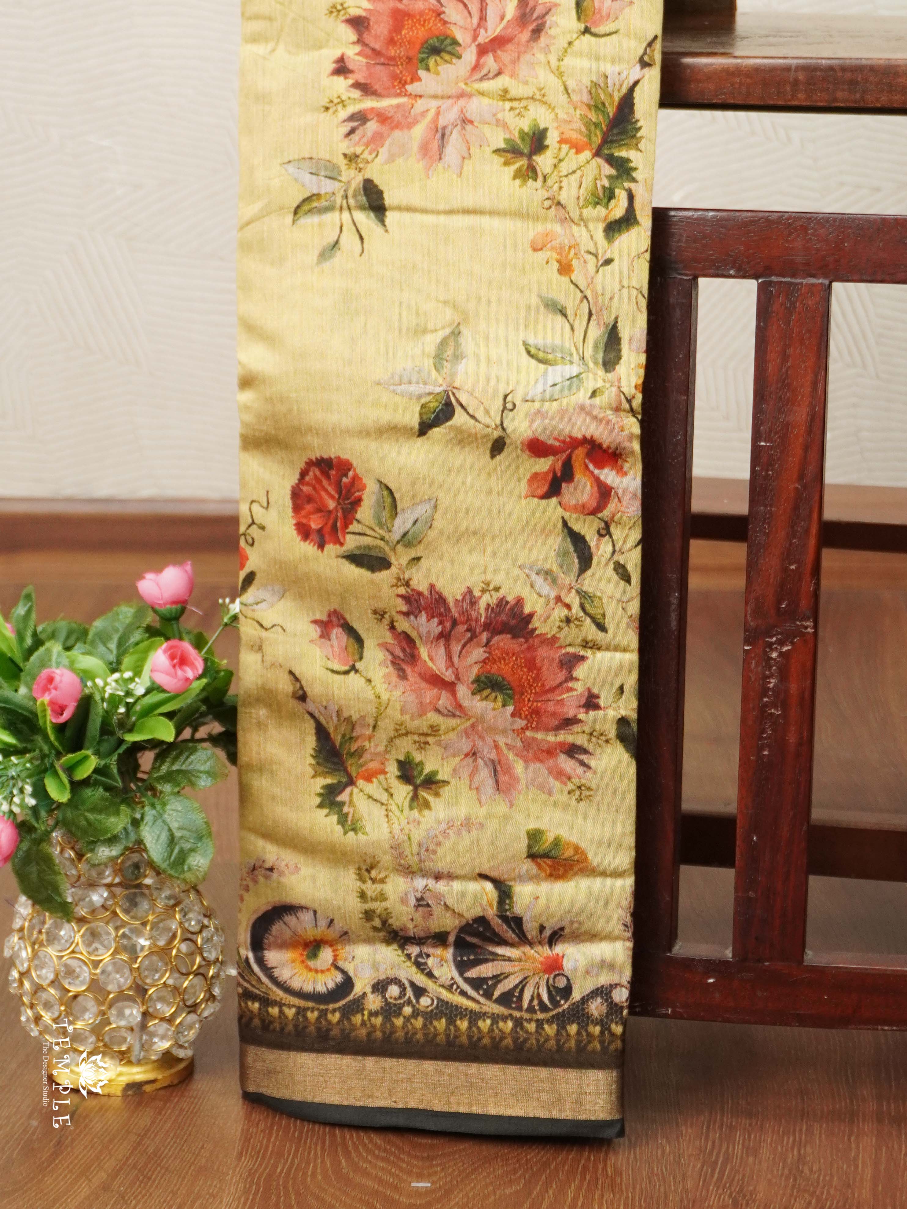 Fancy Cotton Saree | TTDS2412