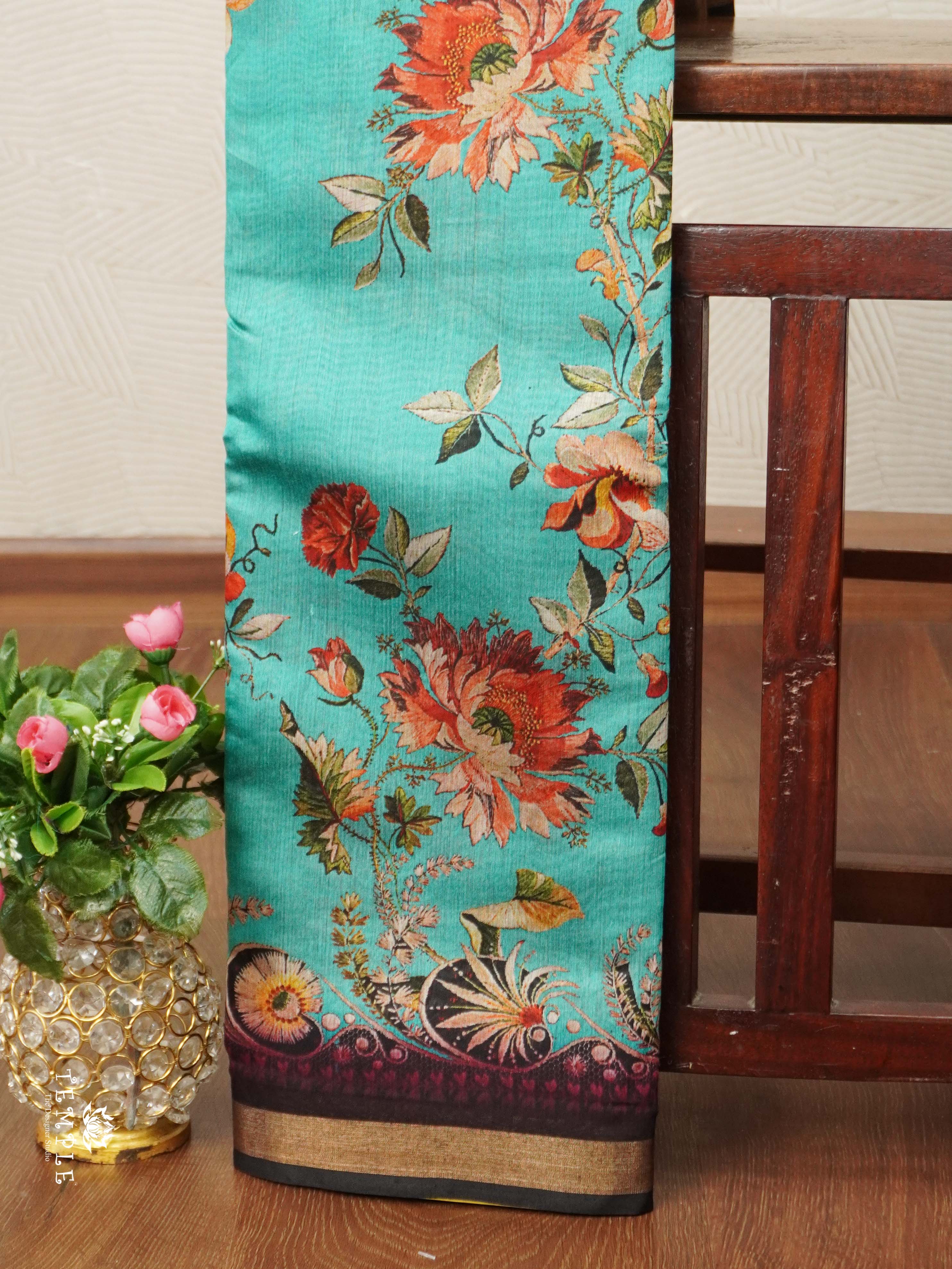 Fancy Cotton Saree | TTDS2412