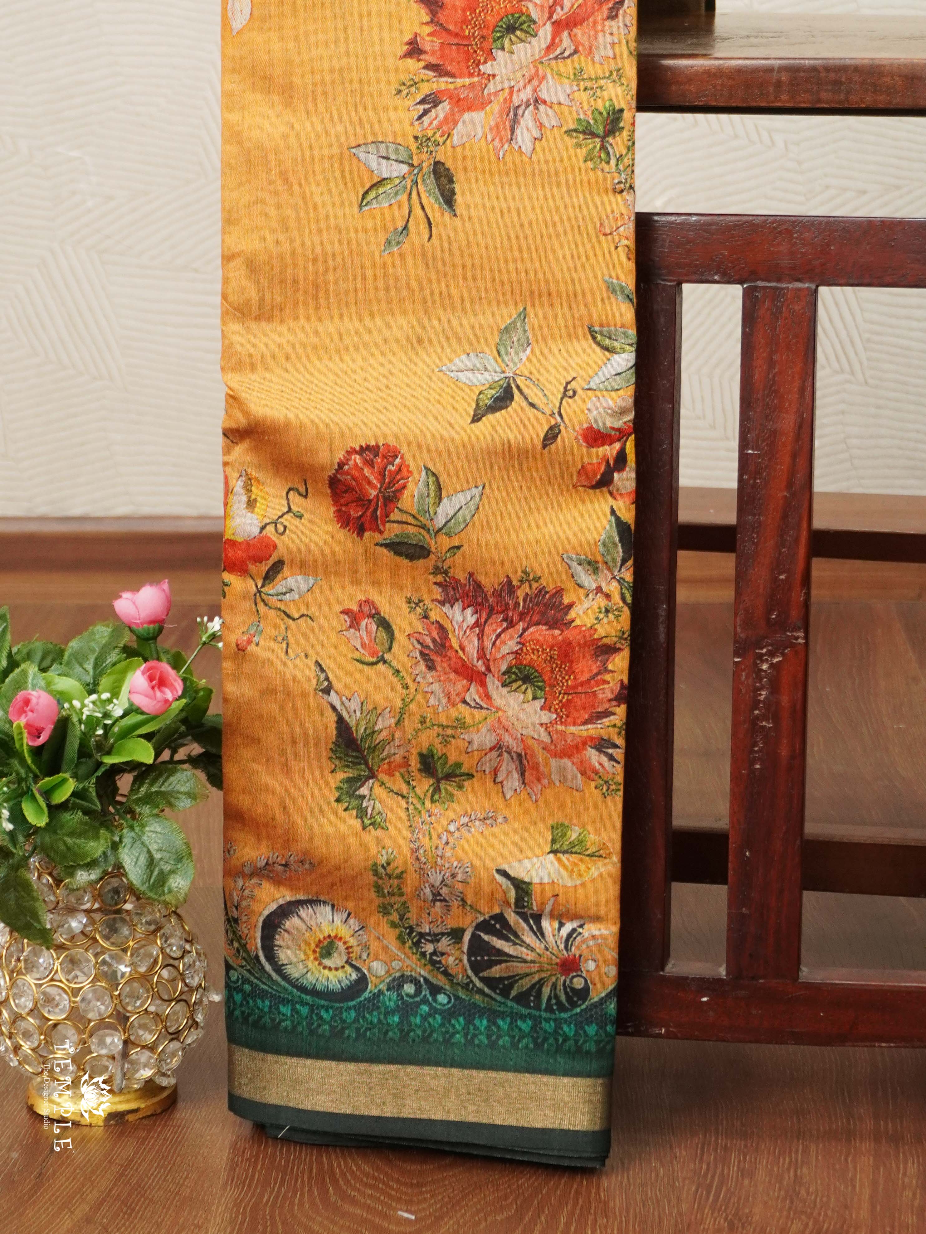 Fancy Cotton Saree | TTDS2412
