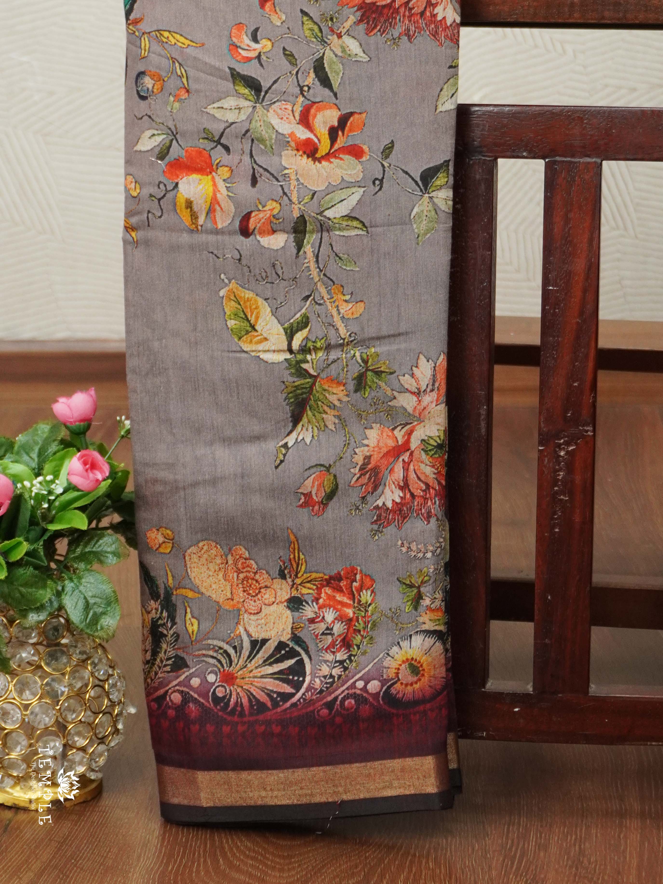 Fancy Cotton Saree | TTDS2412