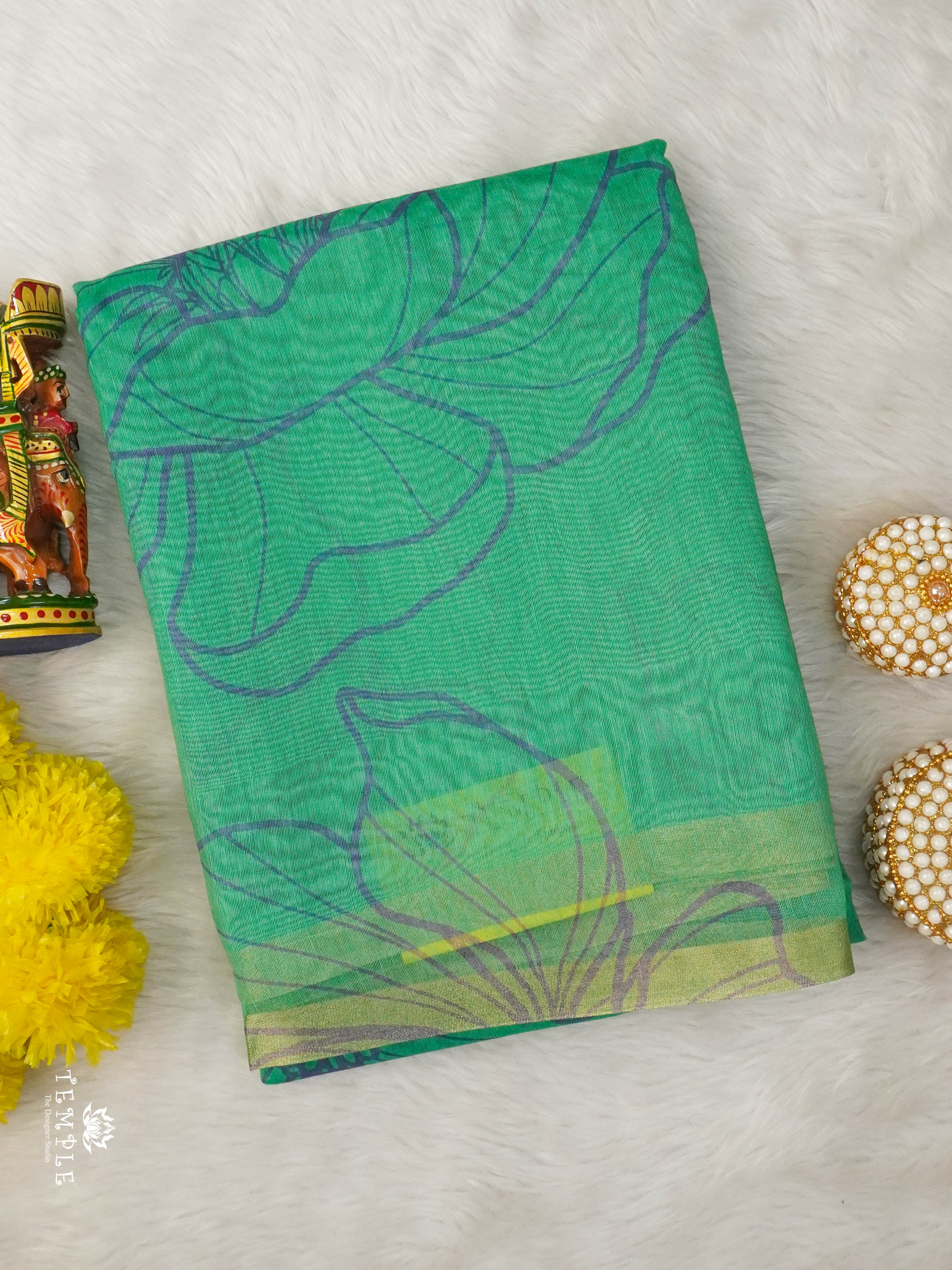 Chanderi Cotton Saree | TTDS2918