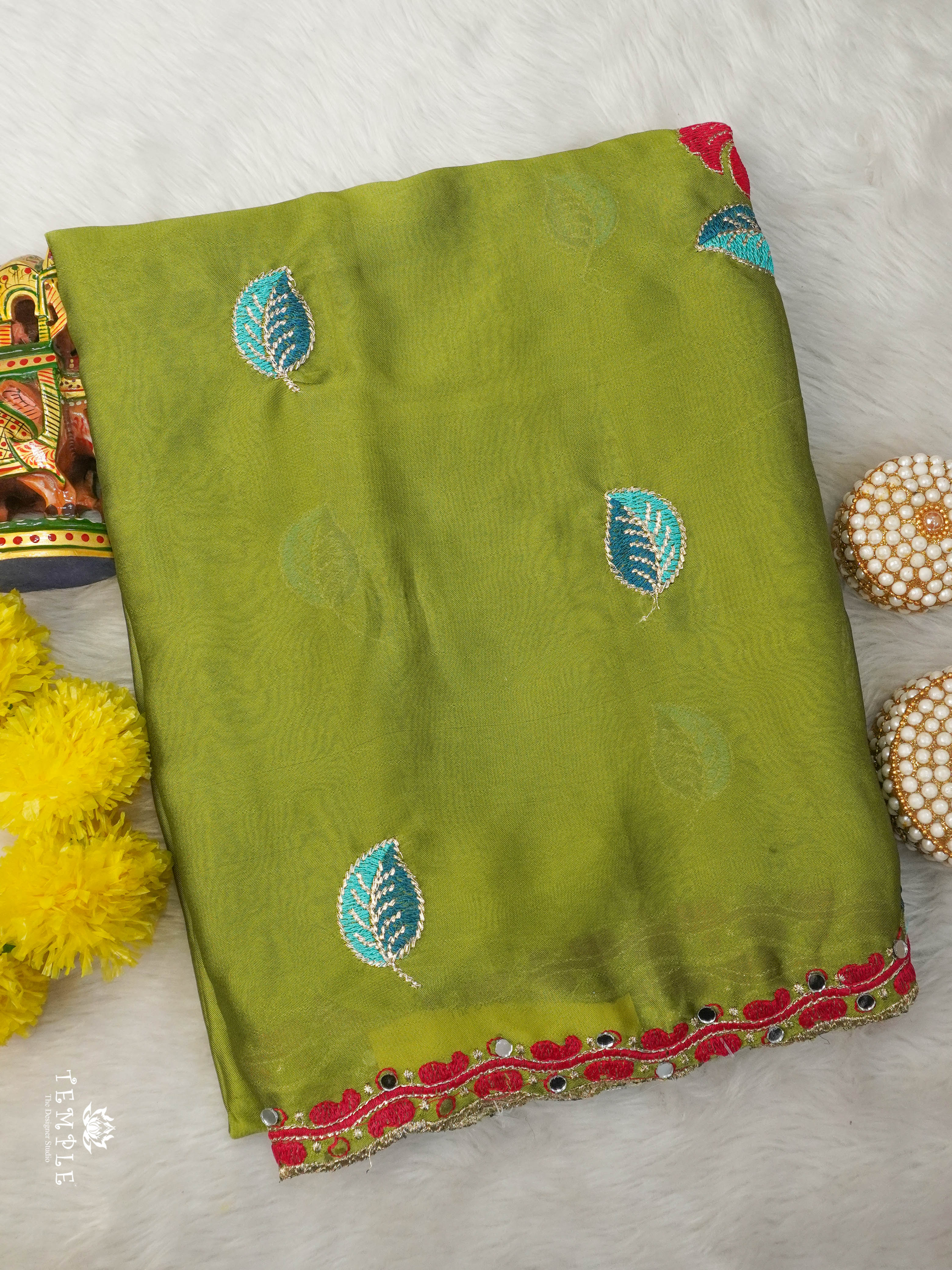 Fendi Organza Saree | TTDS2916