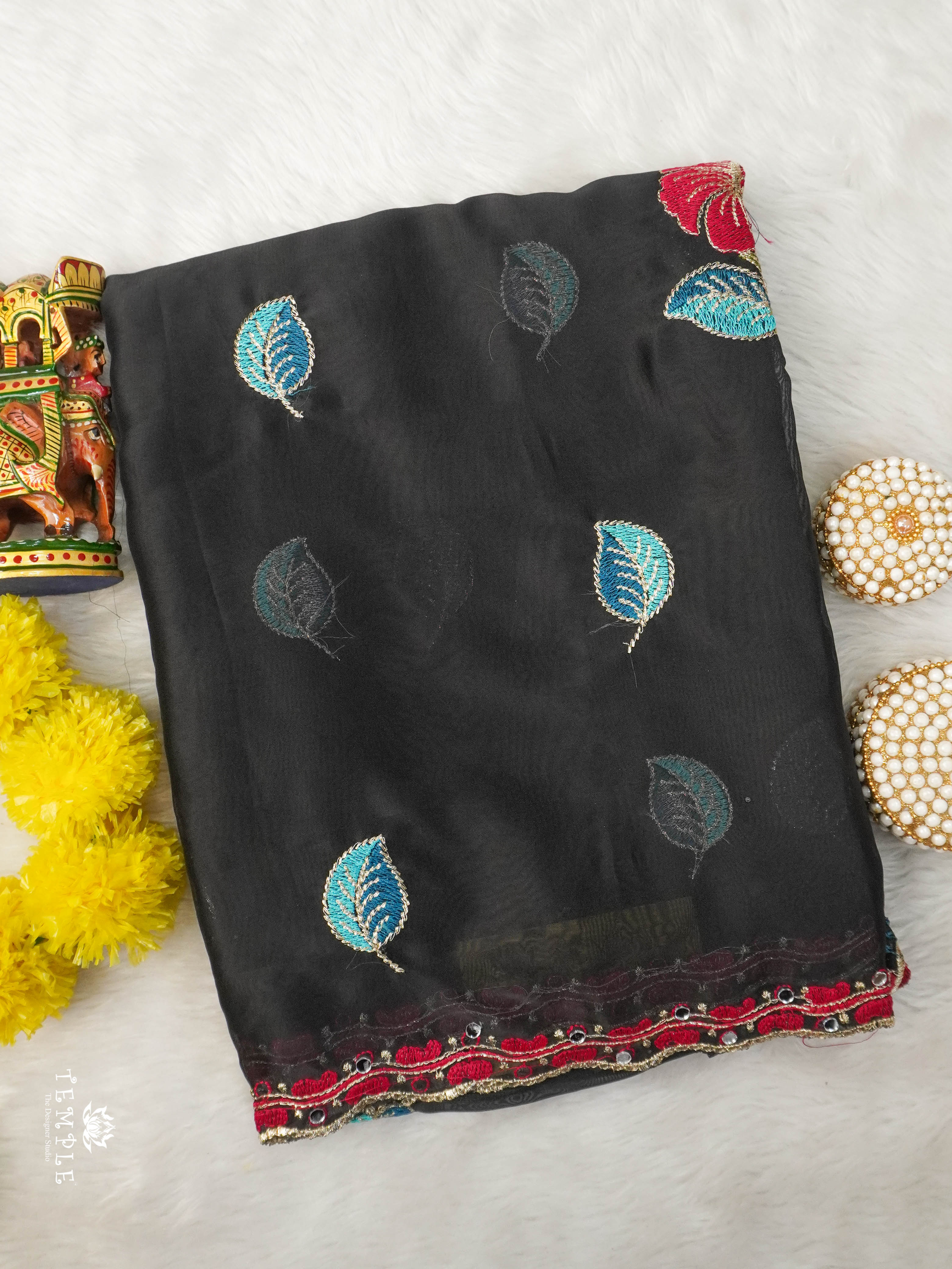 Fendi Organza Saree | TTDS2916