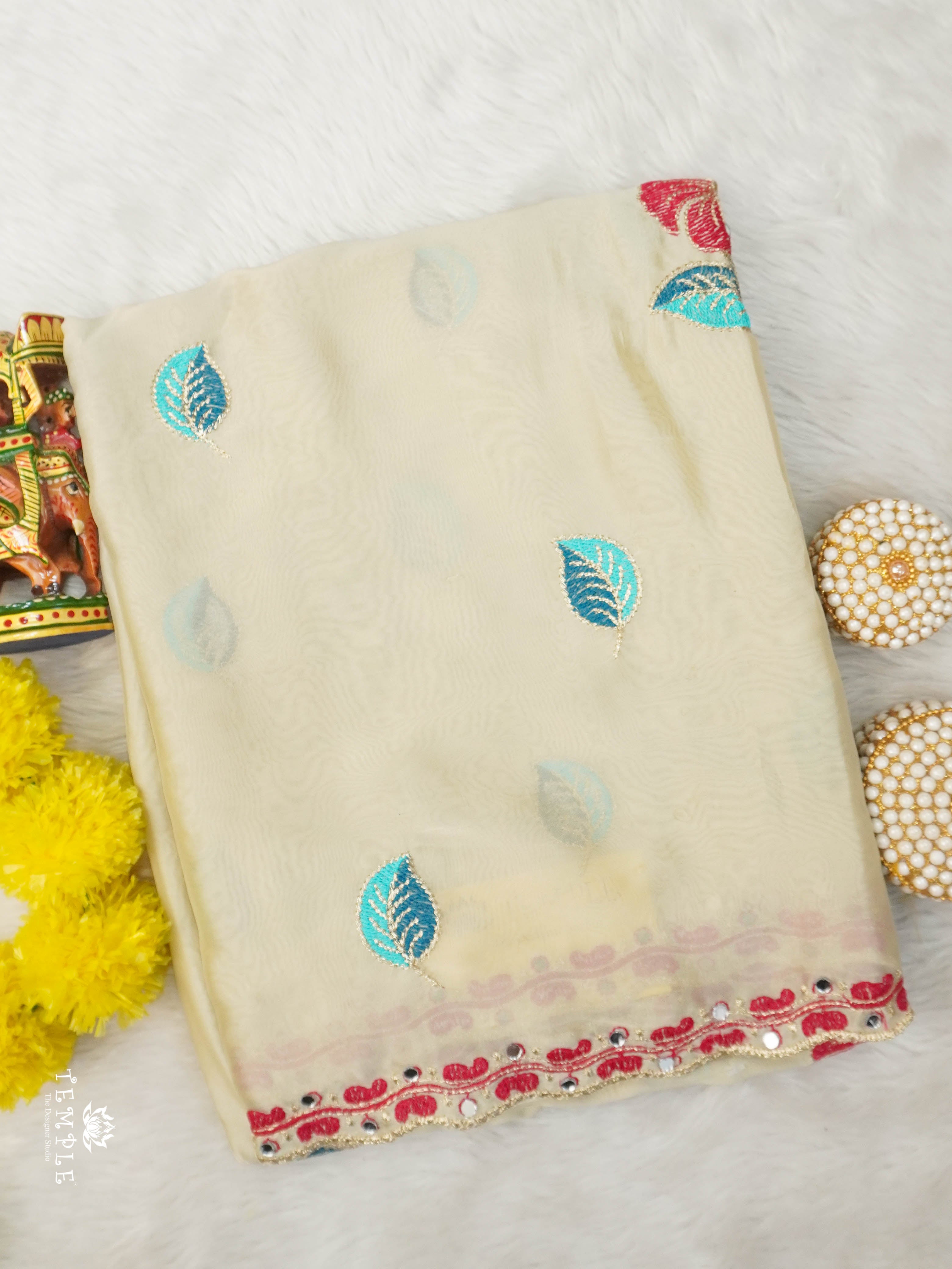 Fendi Organza Saree | TTDS2916