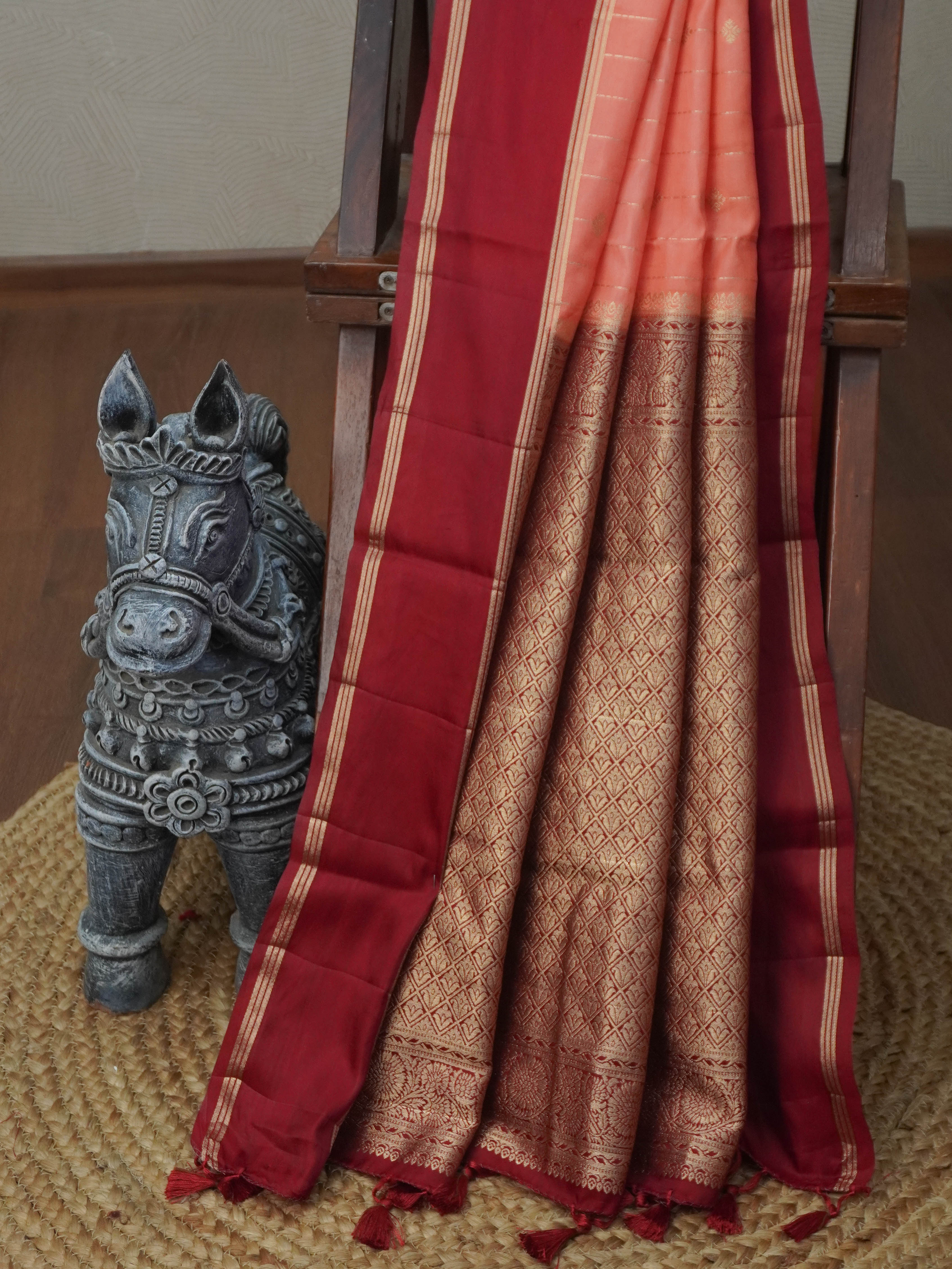 Warm Silk Saree | TTDS3320