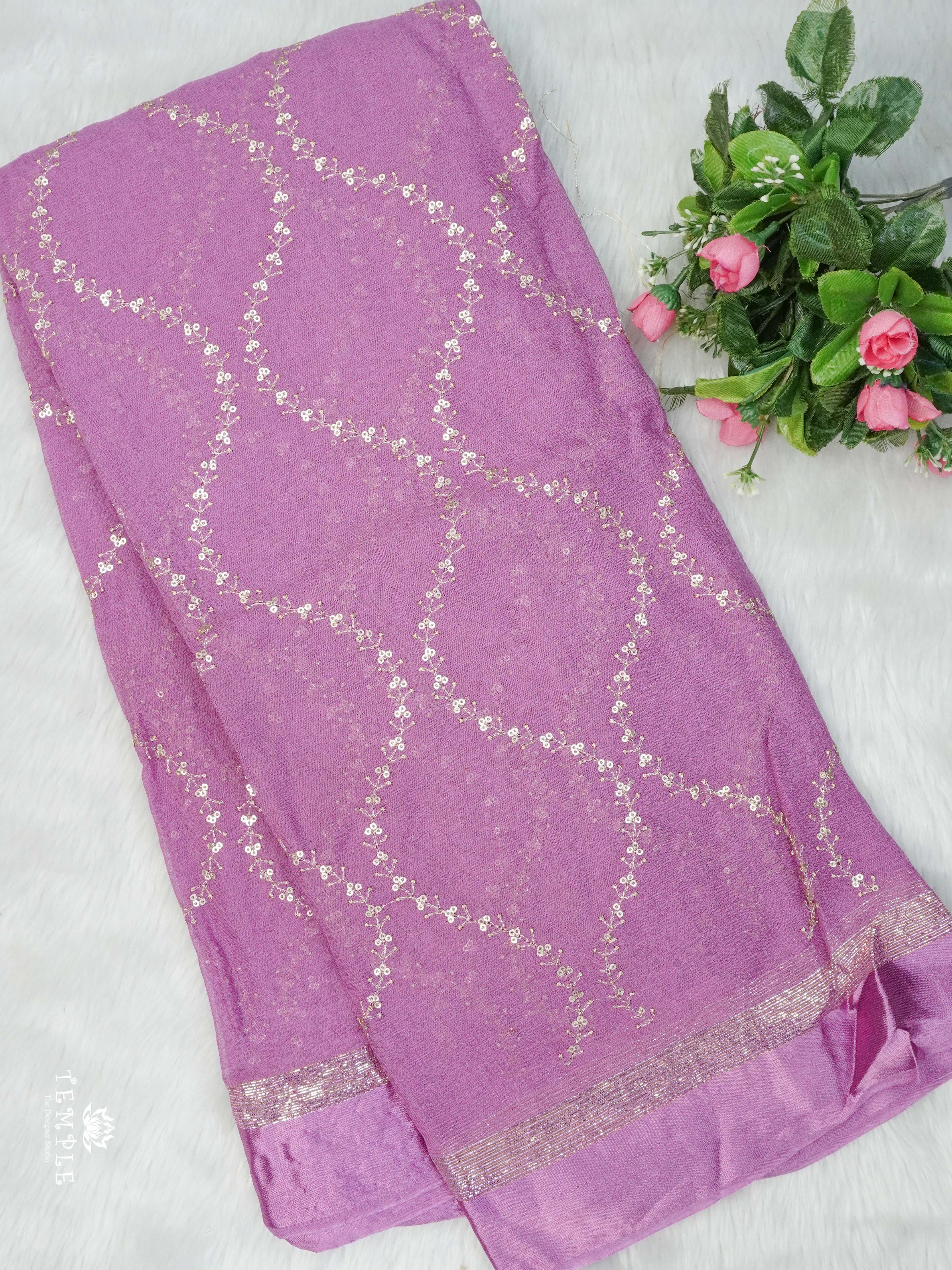 Designer Georgette Saree  | TTDS2382