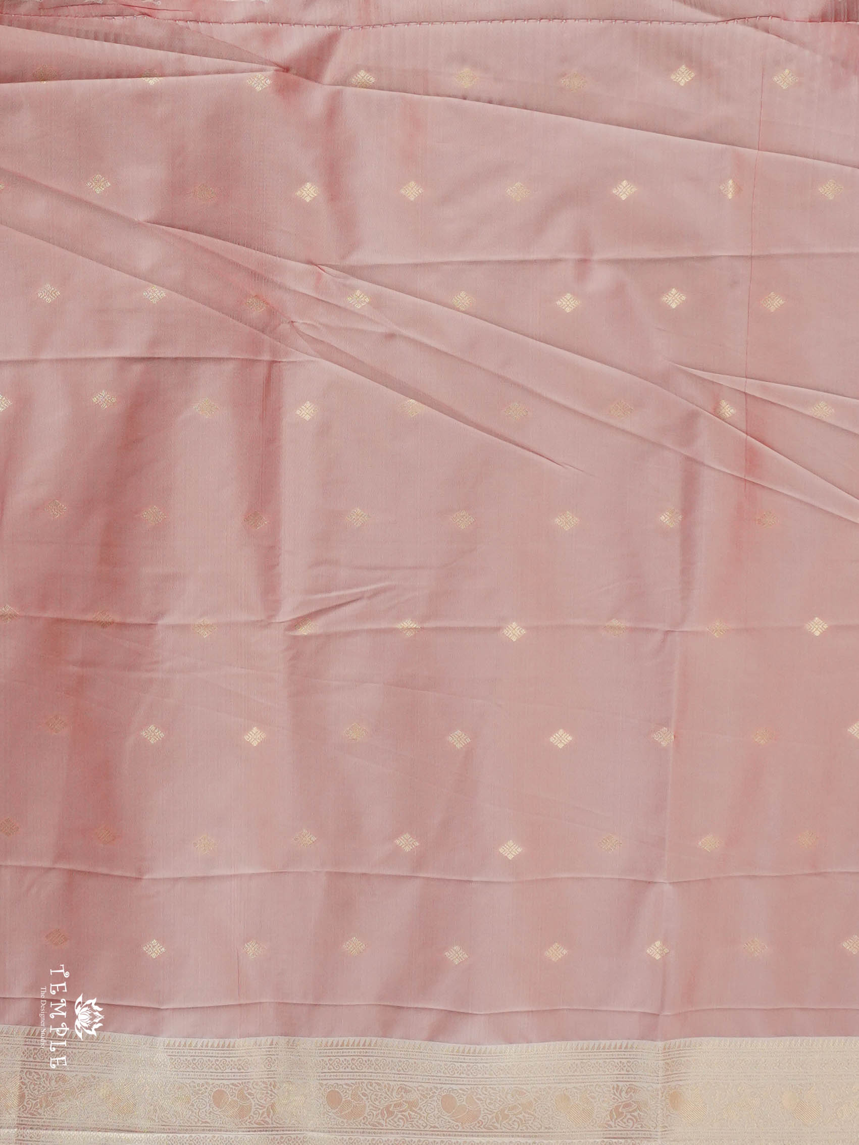 Semi Silk Saree With Zari Woven Pattern | TTDS2915