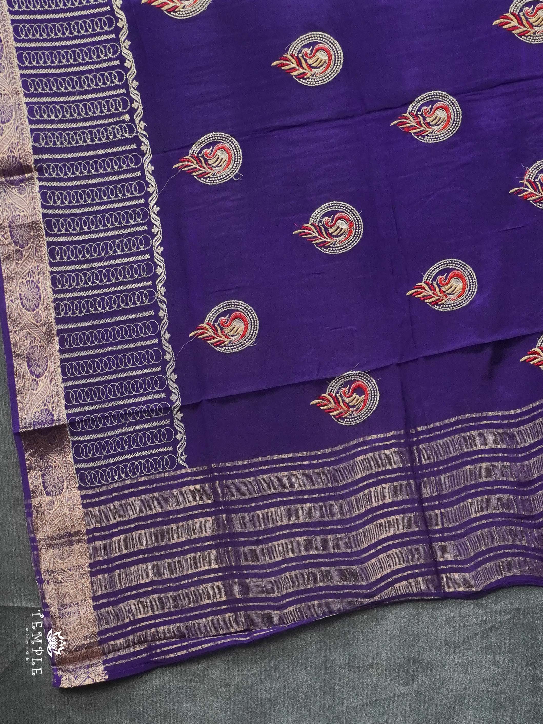 Banarasi Silk Saree With Zari work | TTDS2420
