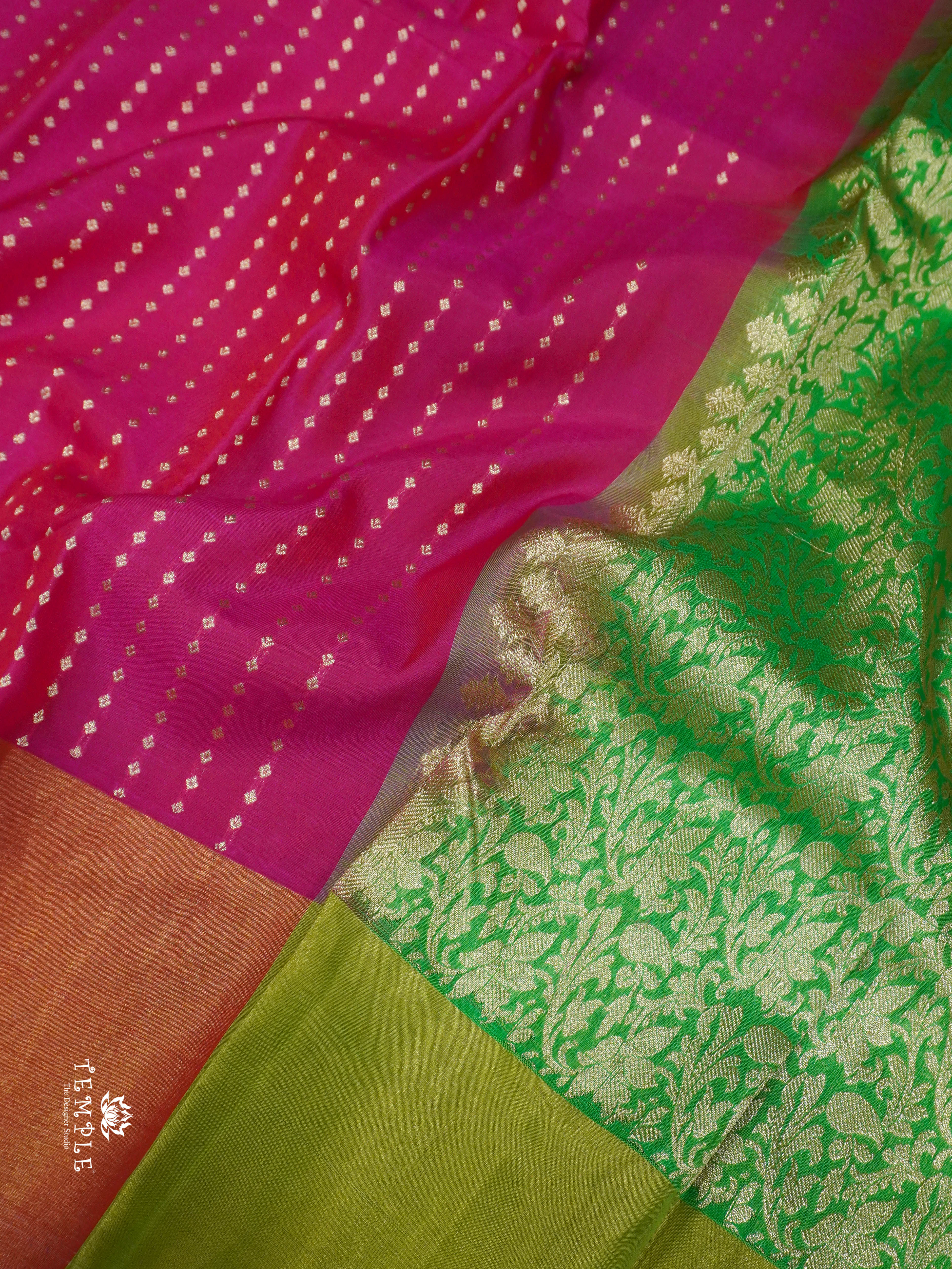 Elegant Pure Silk Saree With Soft and Comfortable Silk Fabric  | TTDS1447