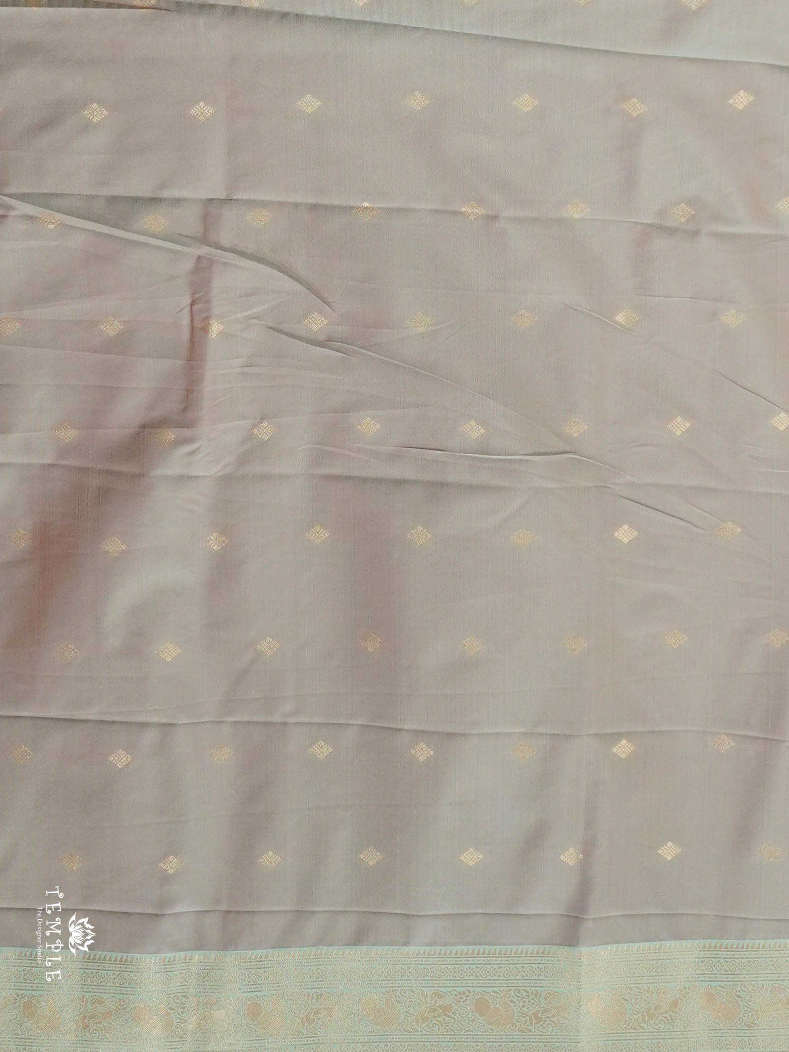 Semi Silk Saree With Zari Woven Pattern | TTDS2915