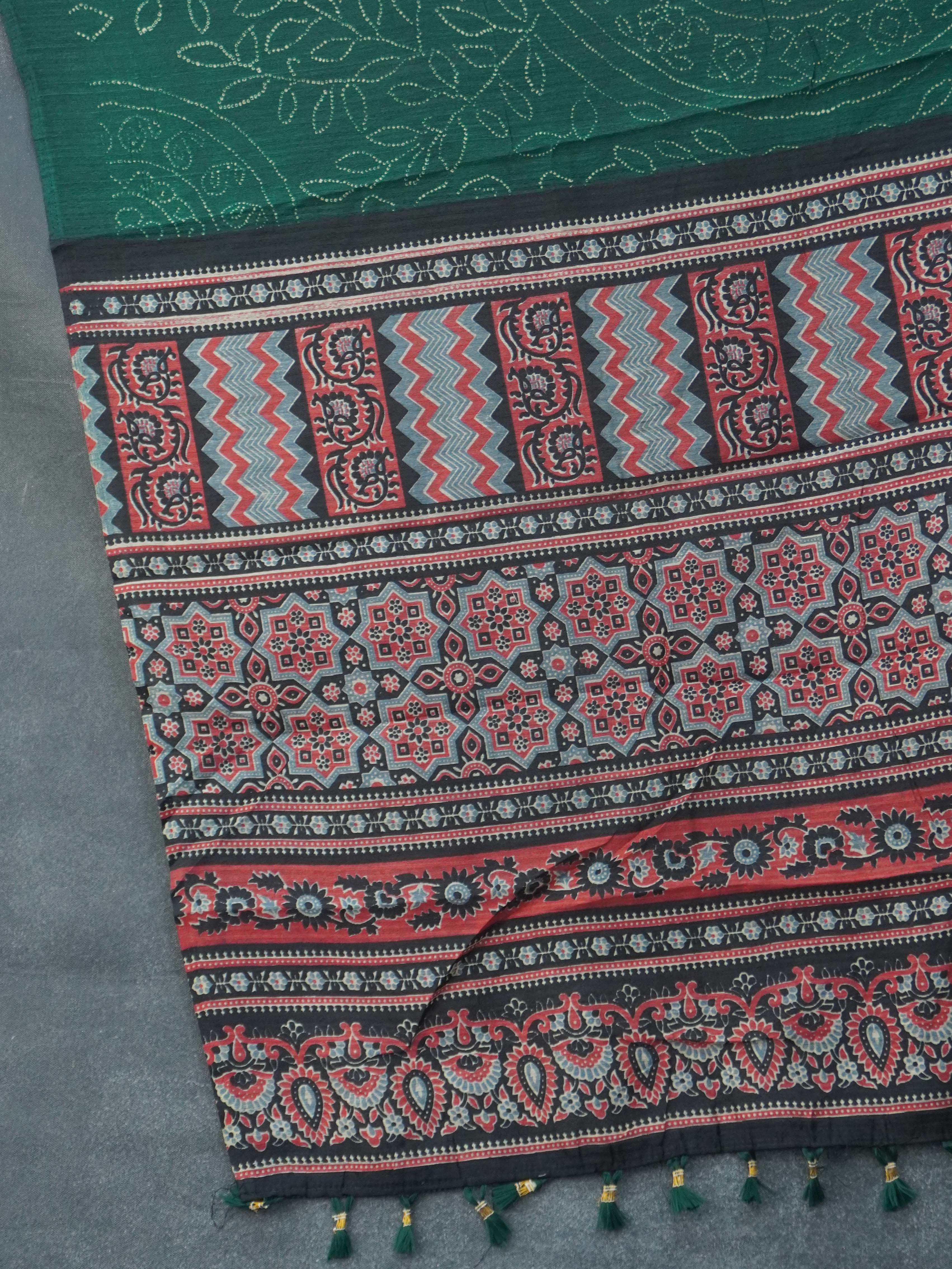 Bamboo Silk Saree | TTDS3323
