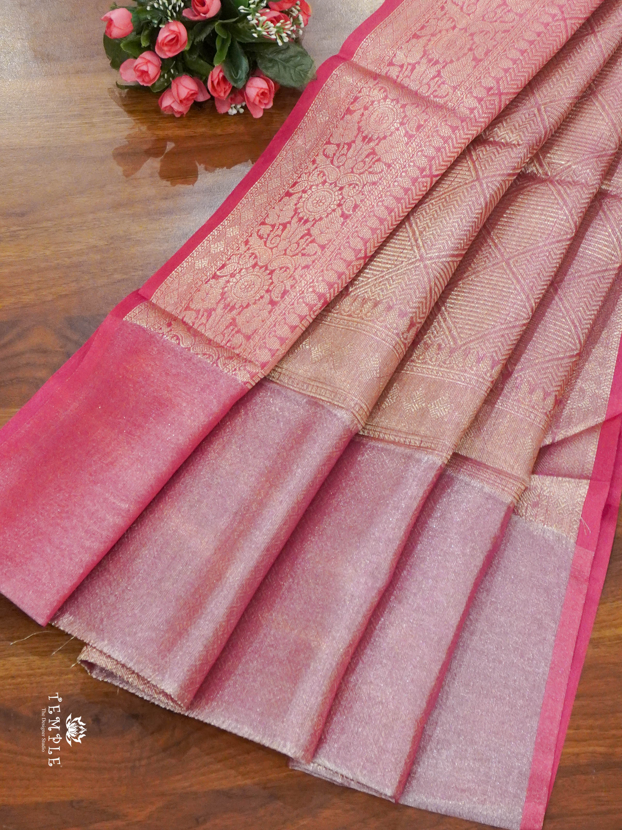 Jothika Tissue Silk Saree (Design-2) | TTDS1443 | PRE BOOKING