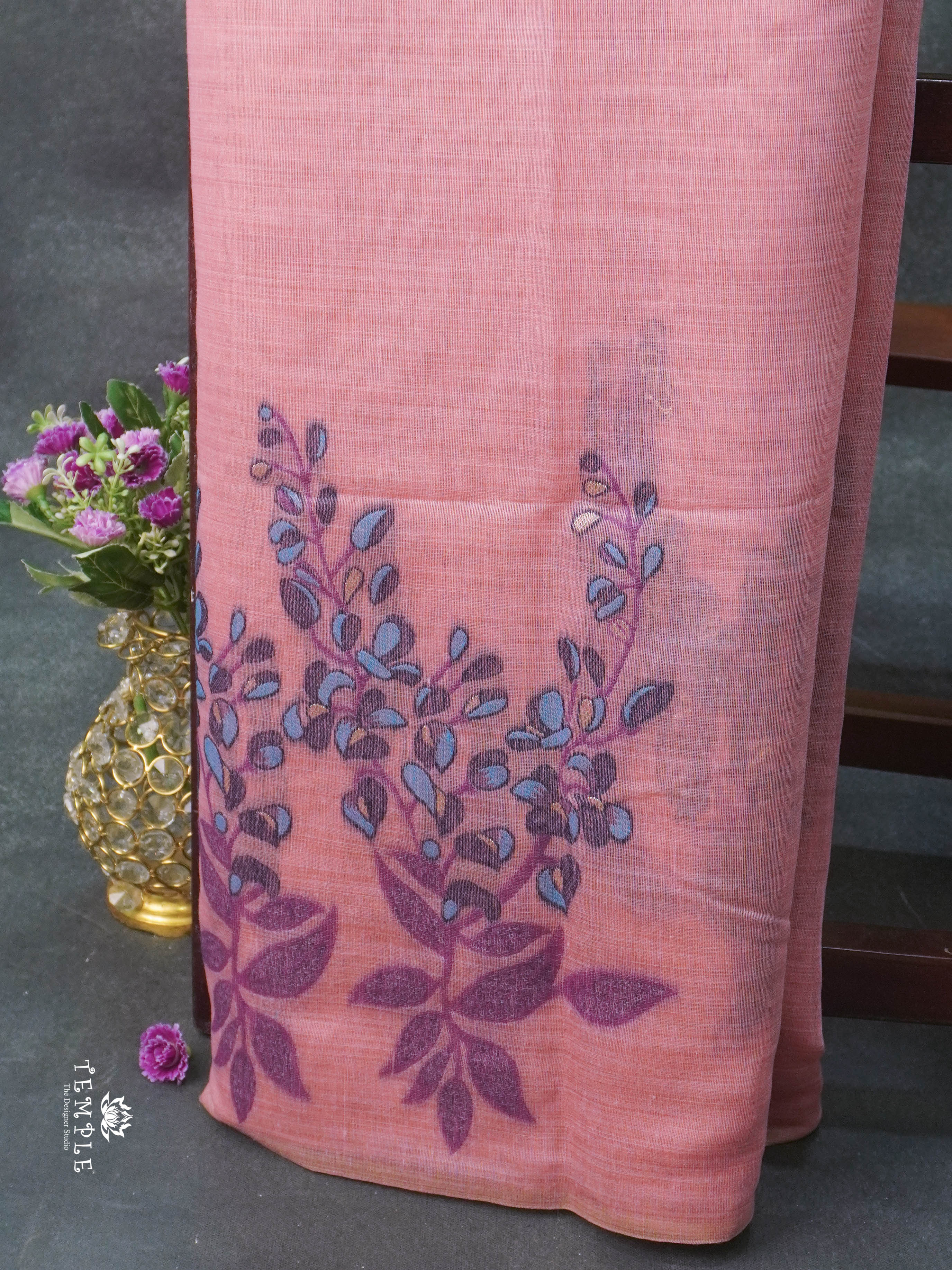 Munga Cotton Saree | TTDS1444 (DESIGN - 1)