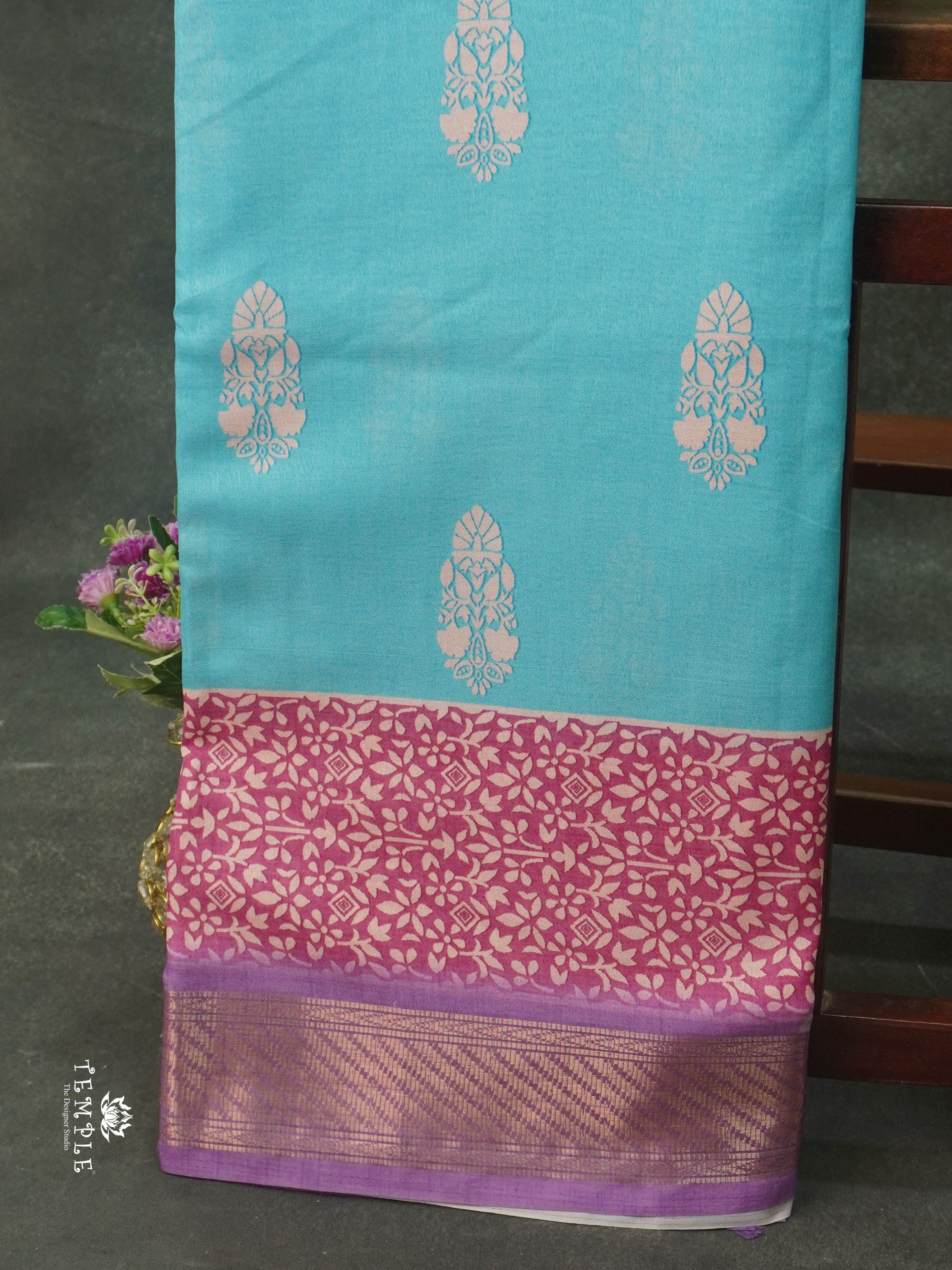 Printed Georgette Saree | TTDS1446