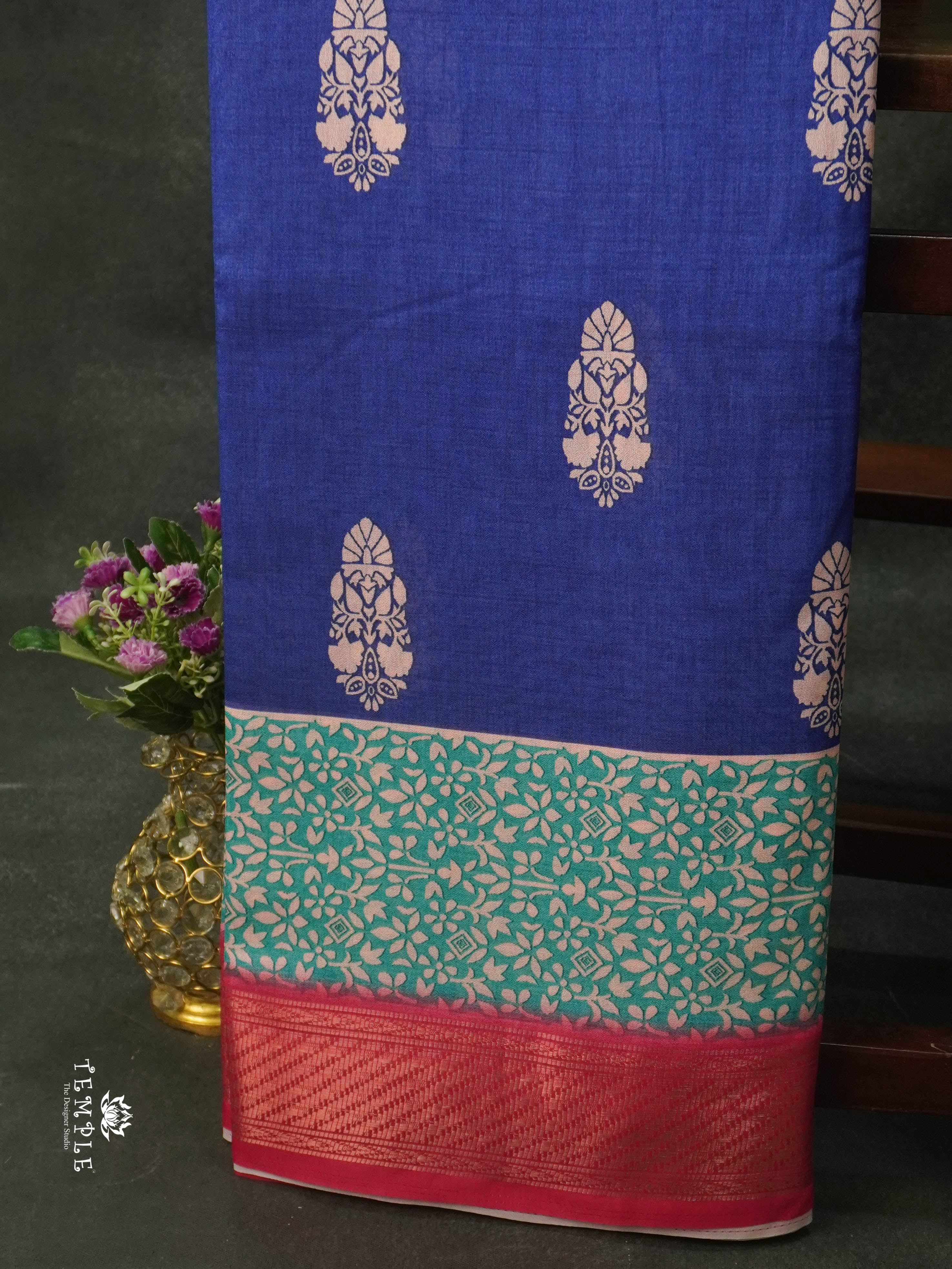 Printed Georgette Saree | TTDS1446