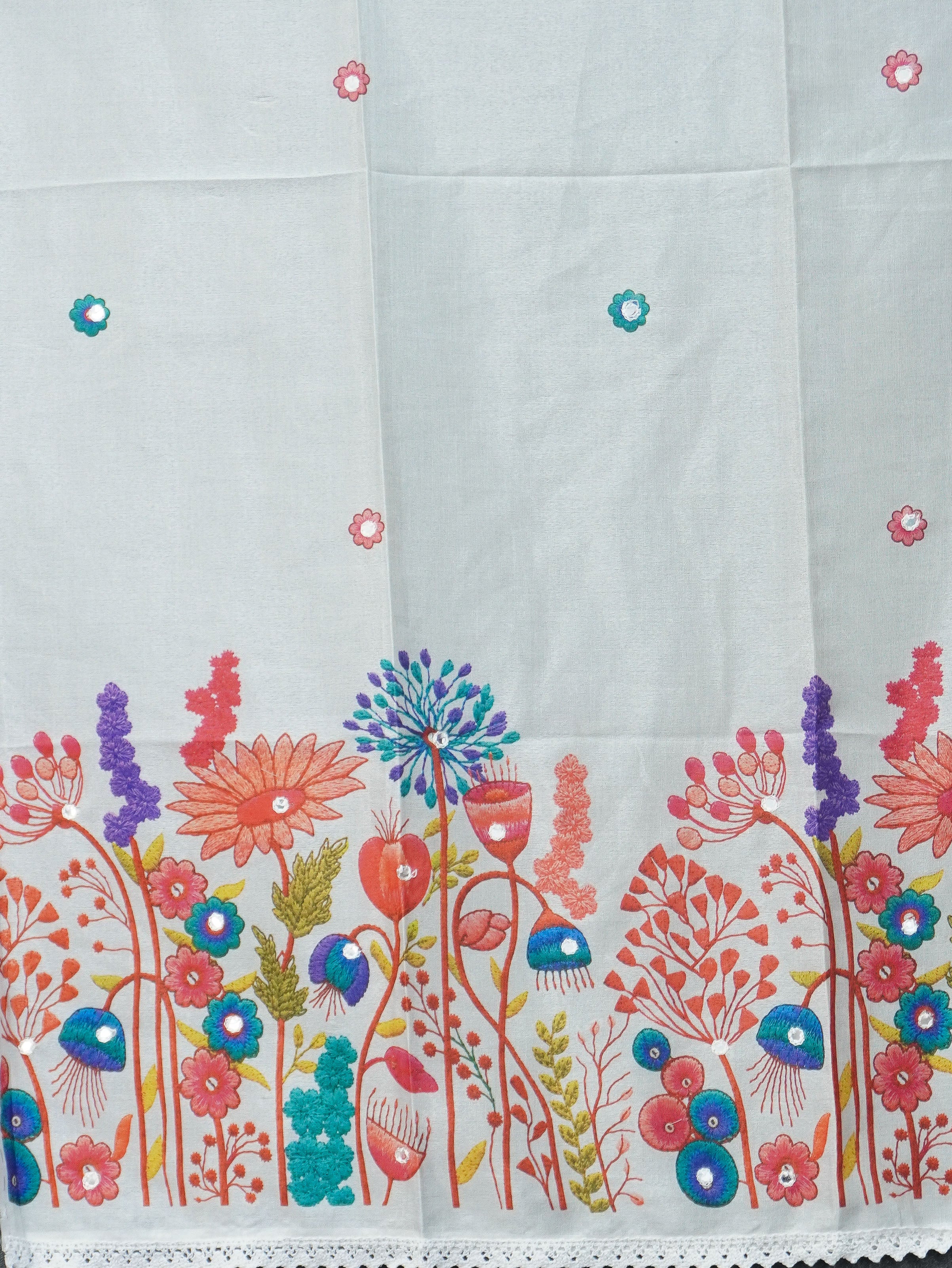Linen Cotton Saree | TTDS3321