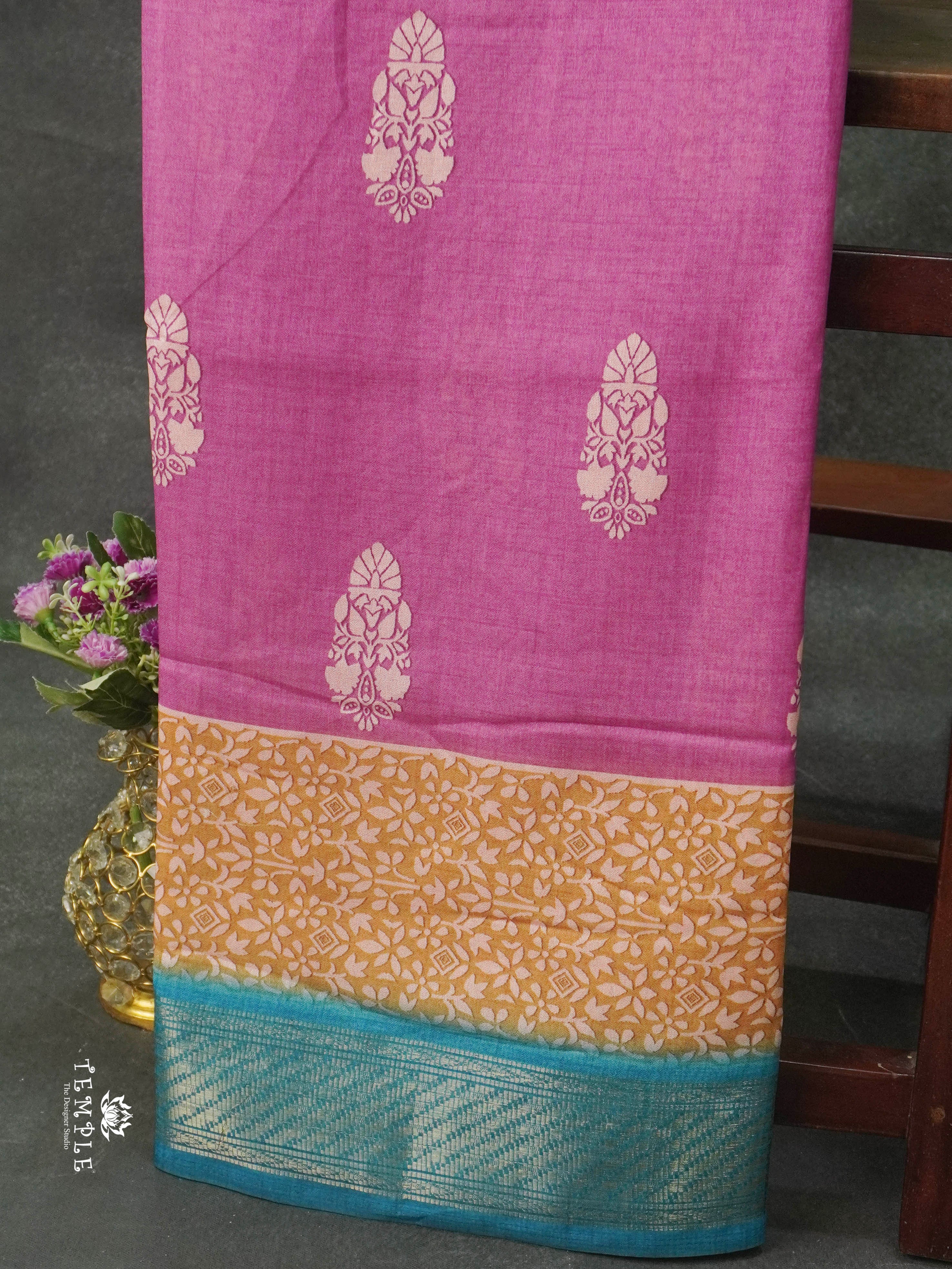 Printed Georgette Saree | TTDS1446